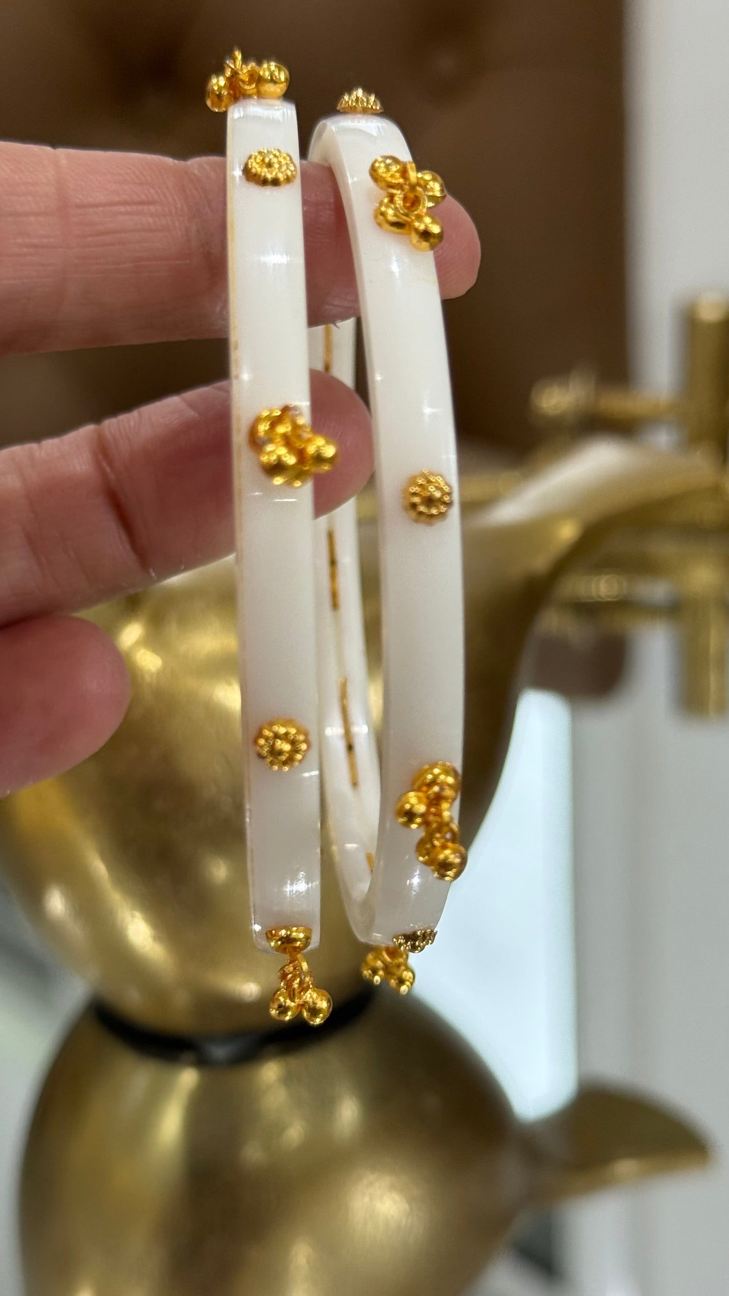Premium Bridal Choora bangles with ghungroo