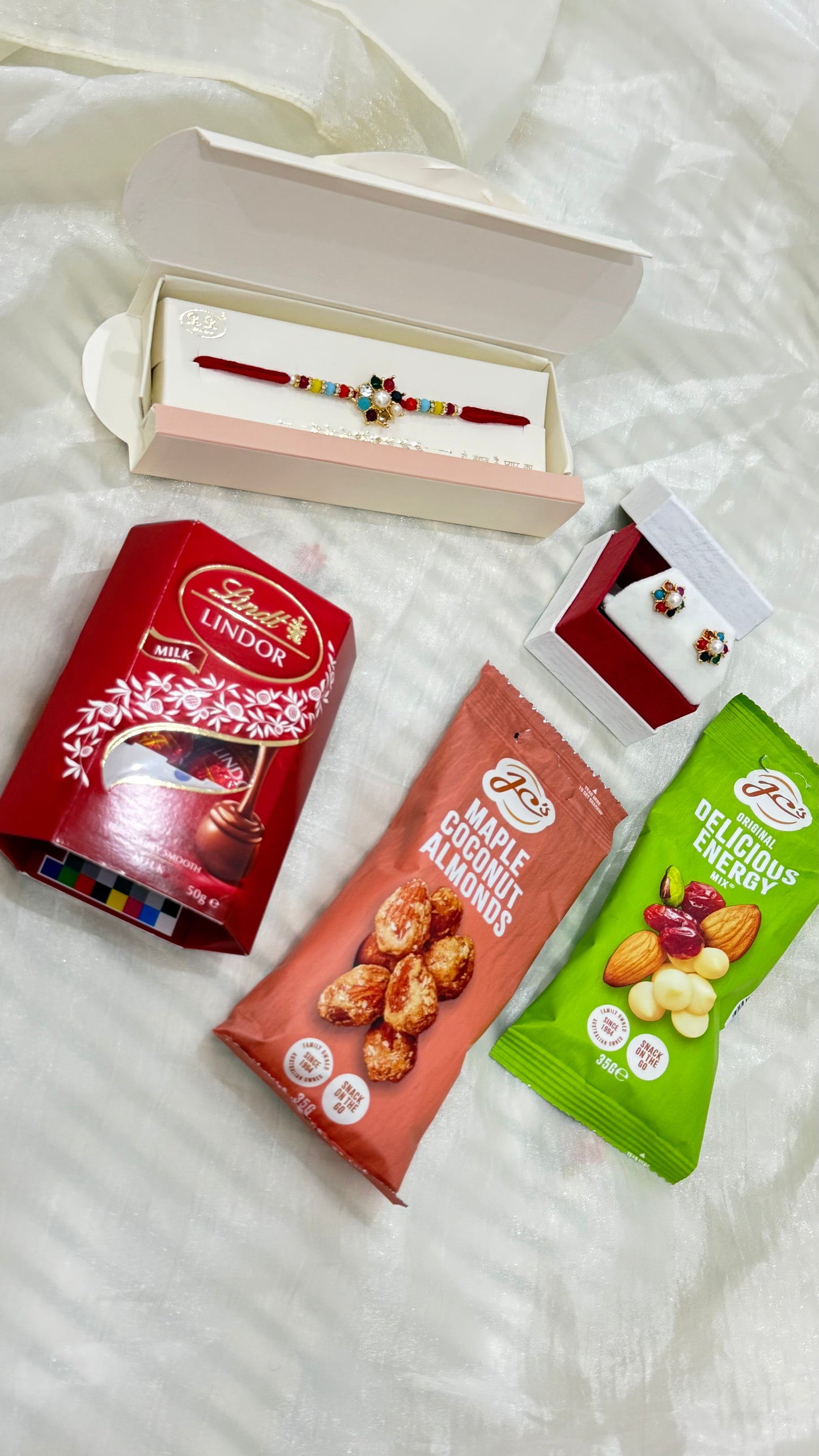 Rakhi Gift Hamper – Premium Rakhi & Gift Set bhai bhabi matching