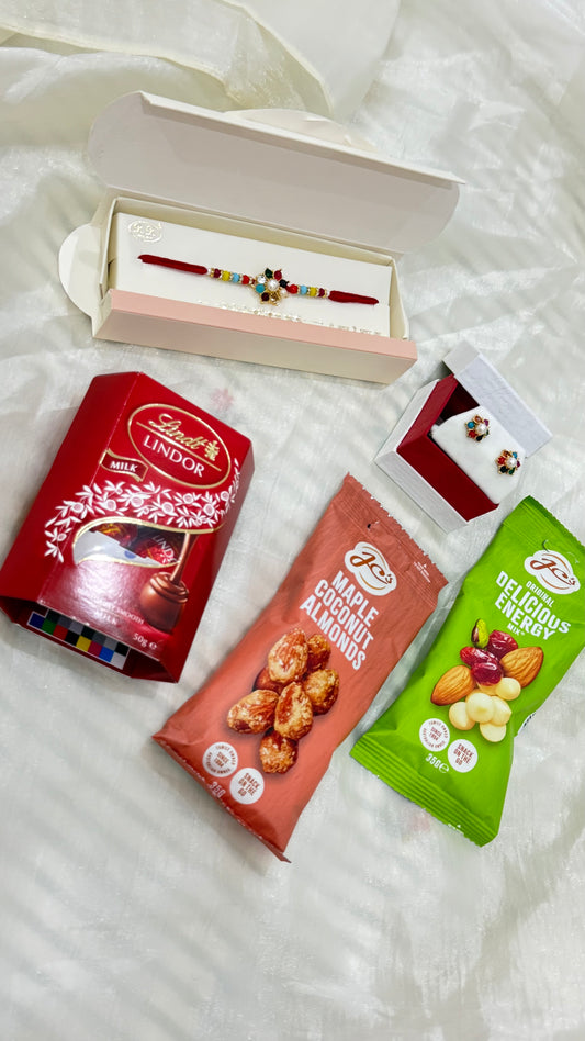 Rakhi Gift Hamper – Premium Rakhi & Gift Set bhai bhabi matching
