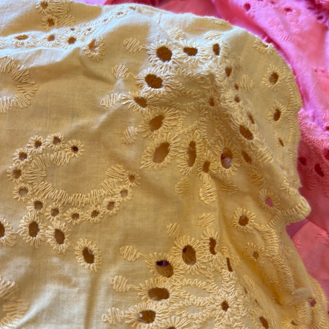 Chikankari cotton short outfit