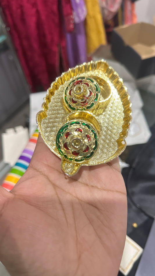 Tilak tika plate for rakhi
