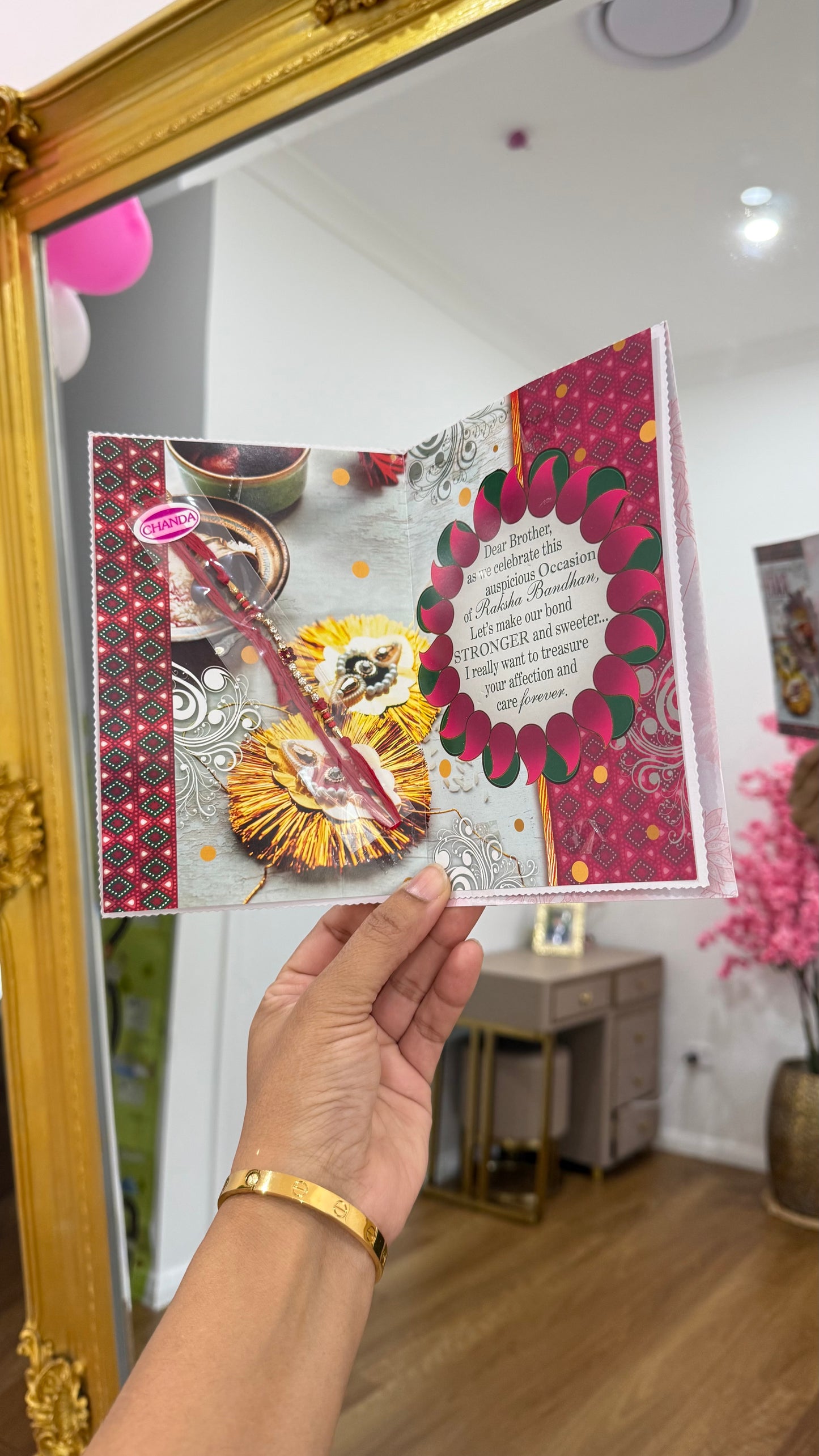 Rakhi with card