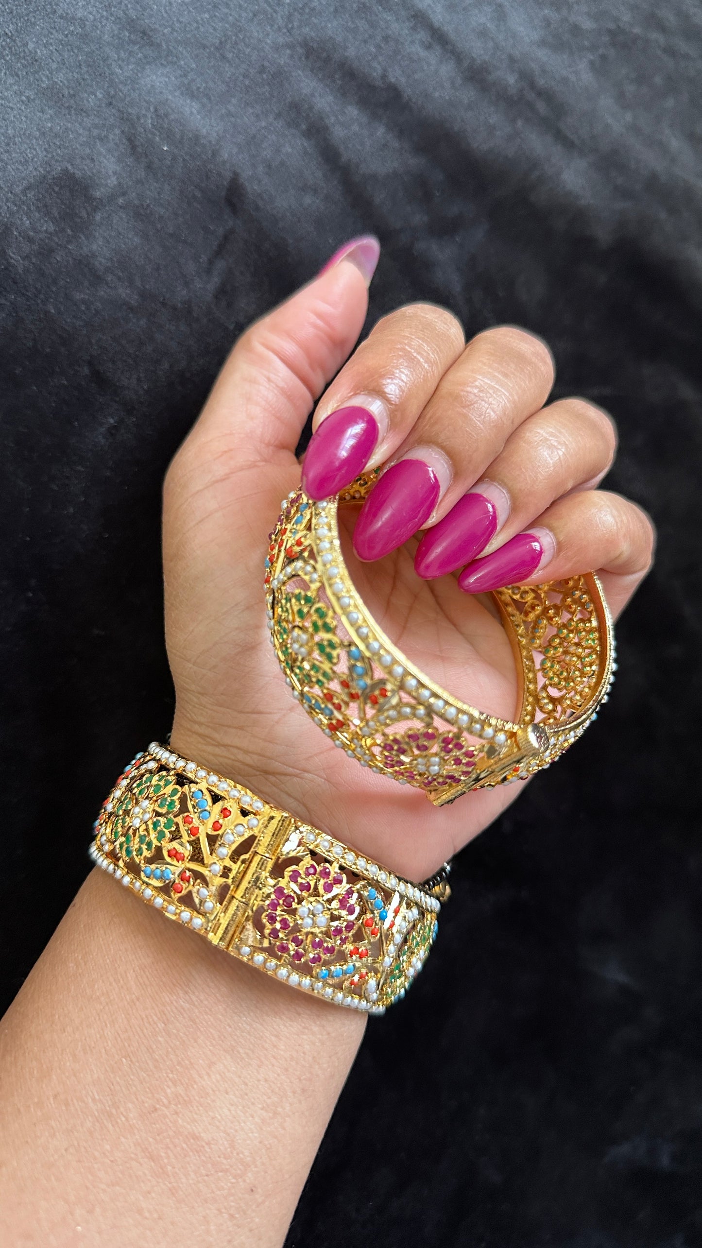 real Jadau Kangan openable