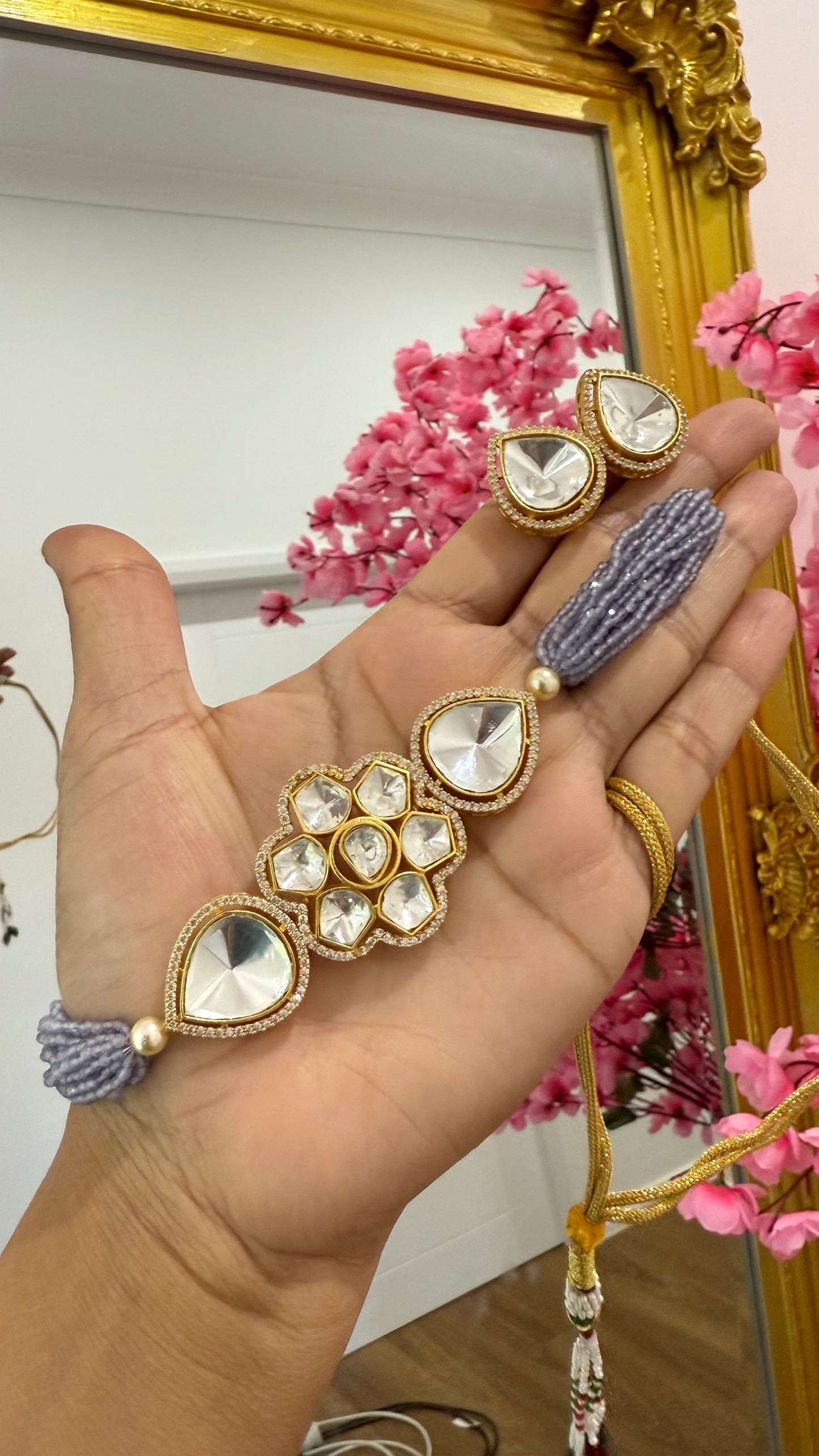 Uncut Kundan choker