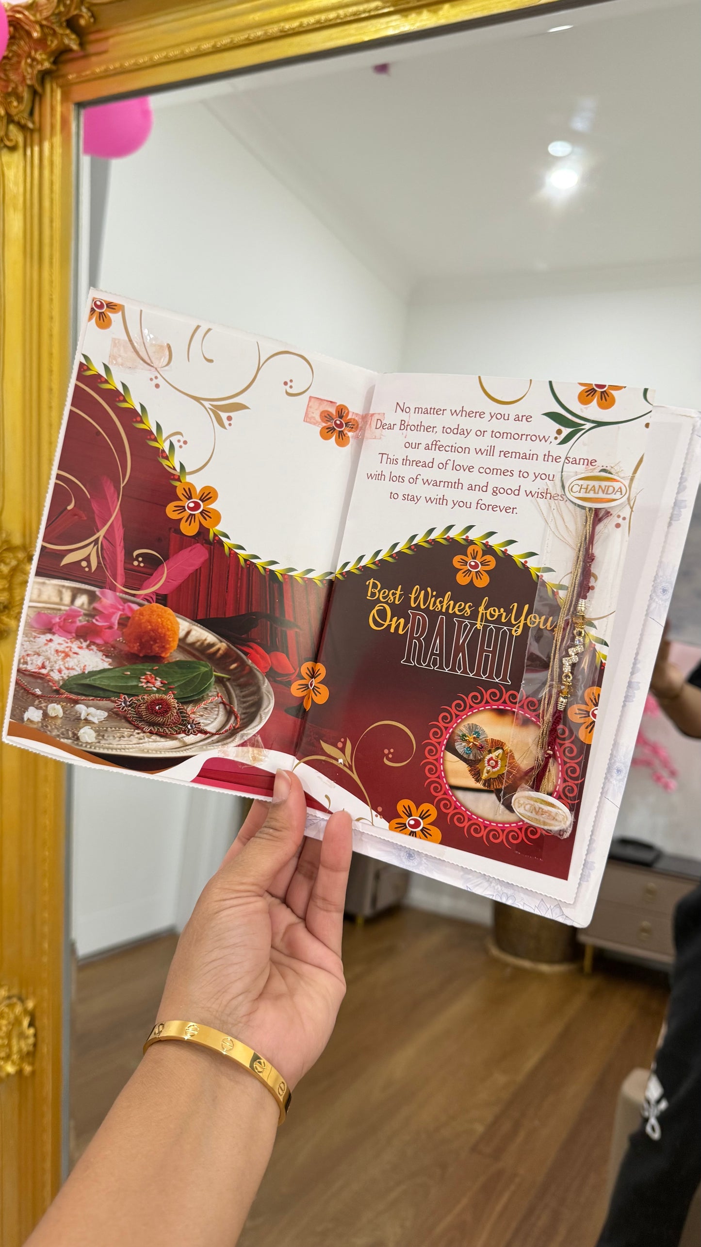 Rakhi with card