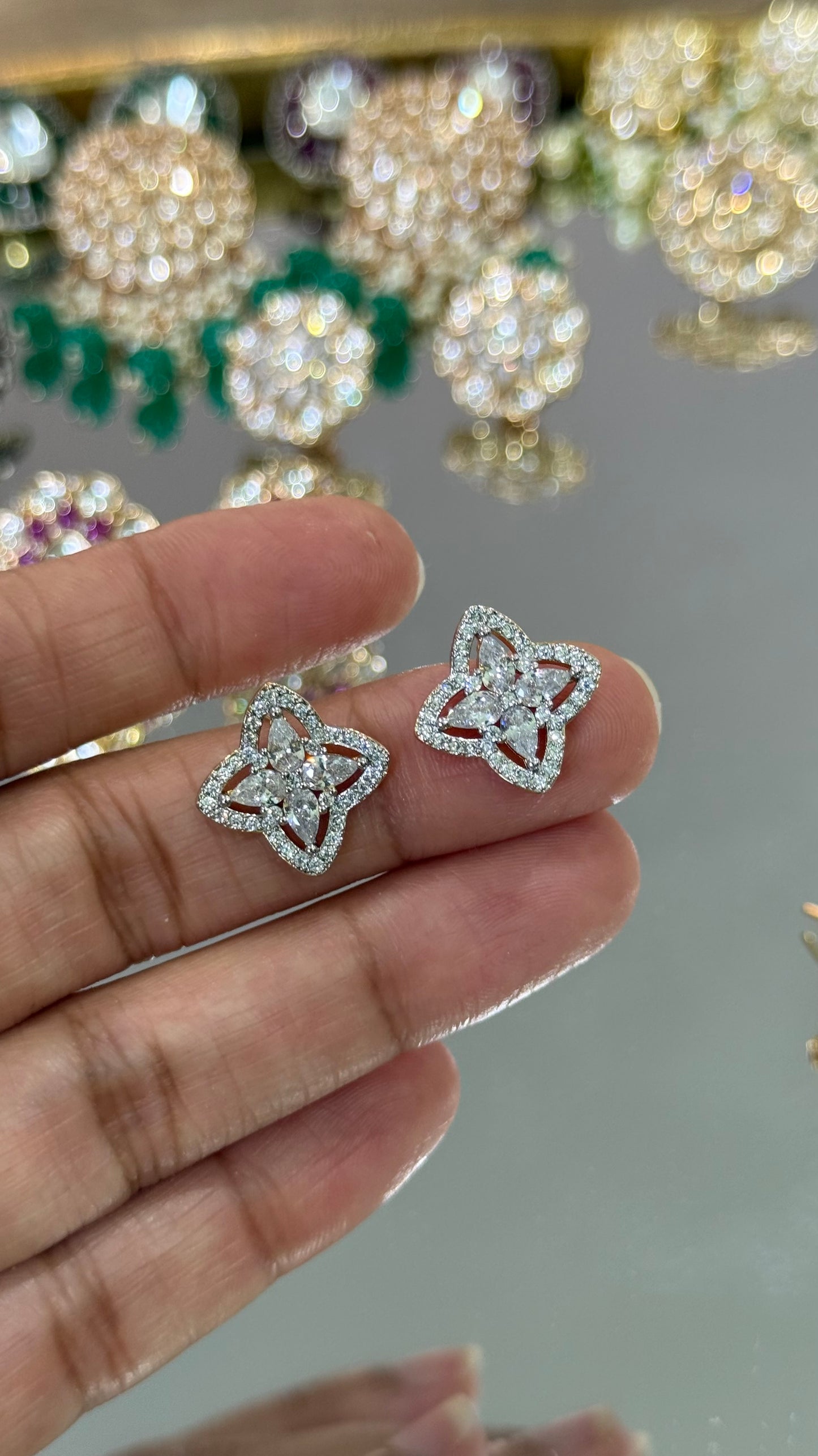 Premium stud earrings