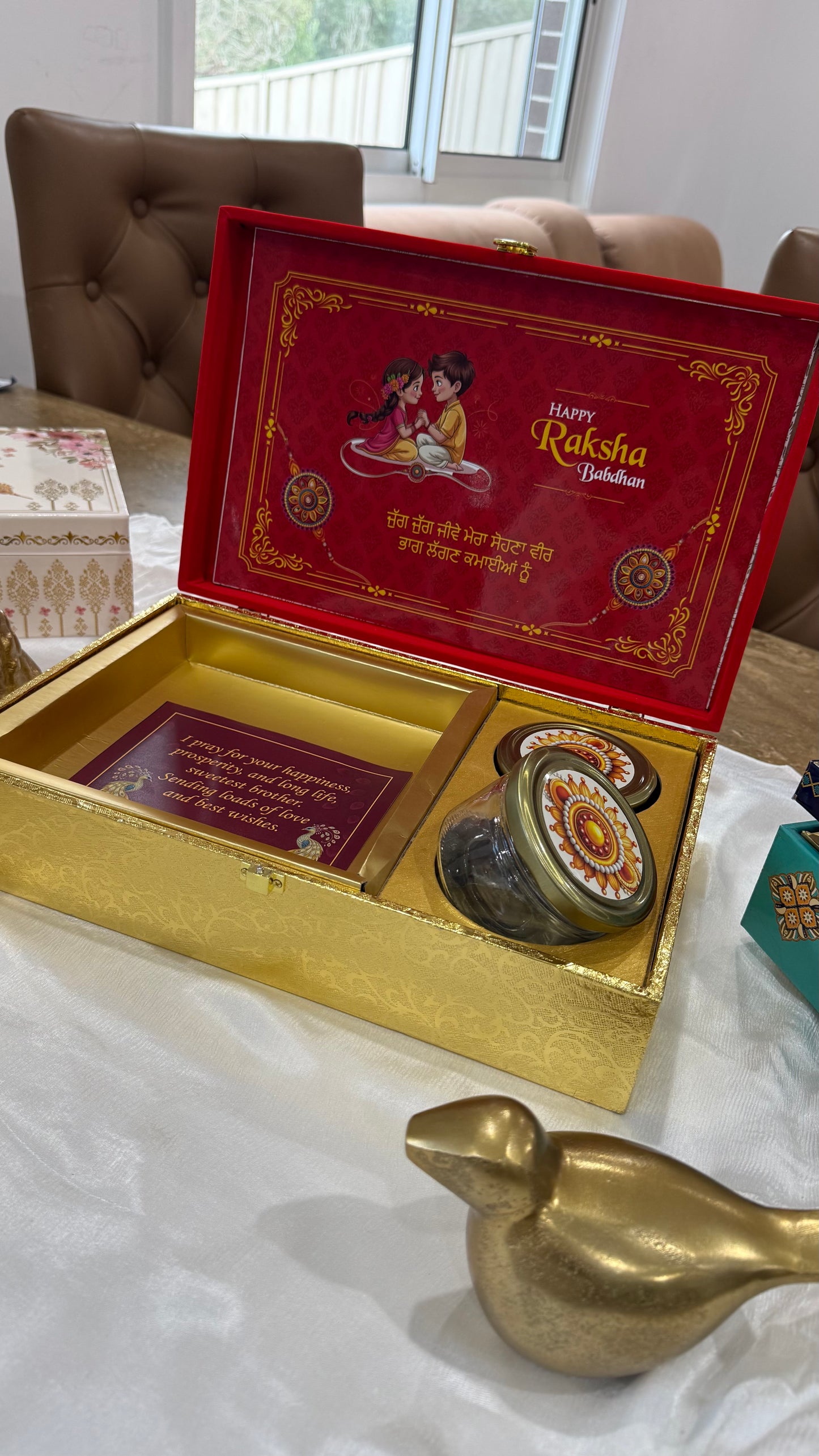 Premium Rakhi Gift Hamper empty