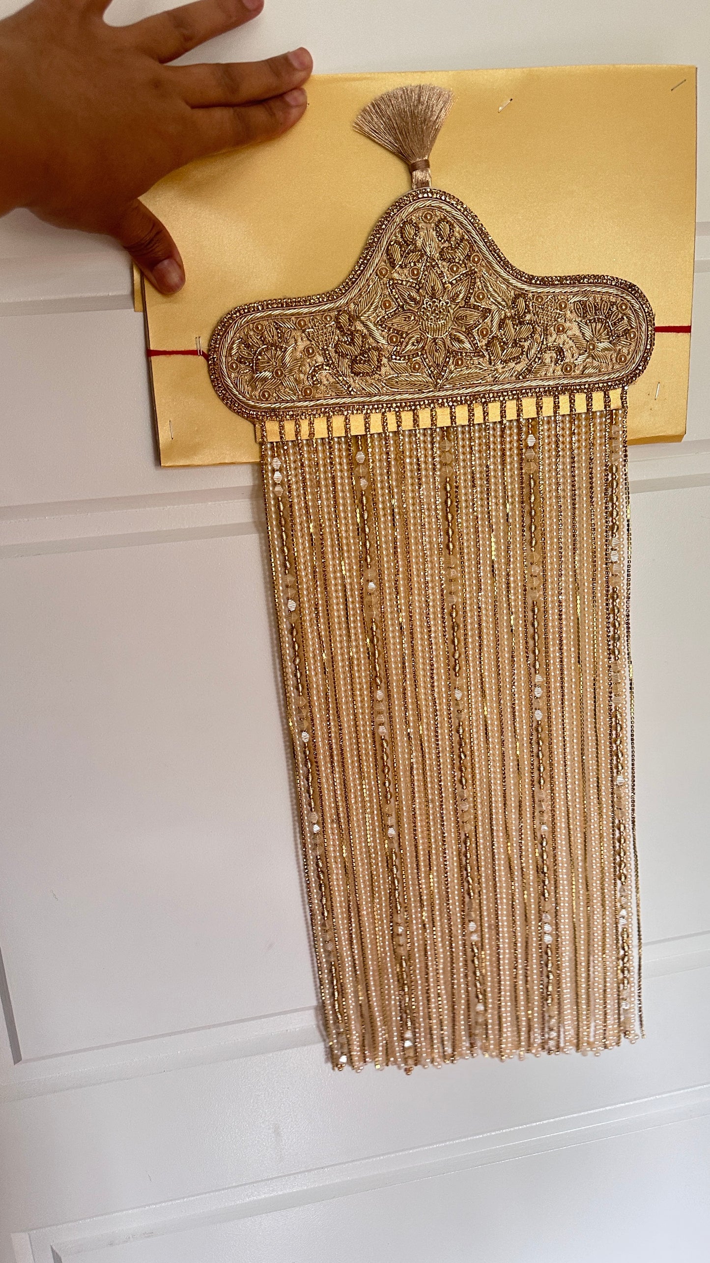 groom head accessory Sehra Indian forehead crown
