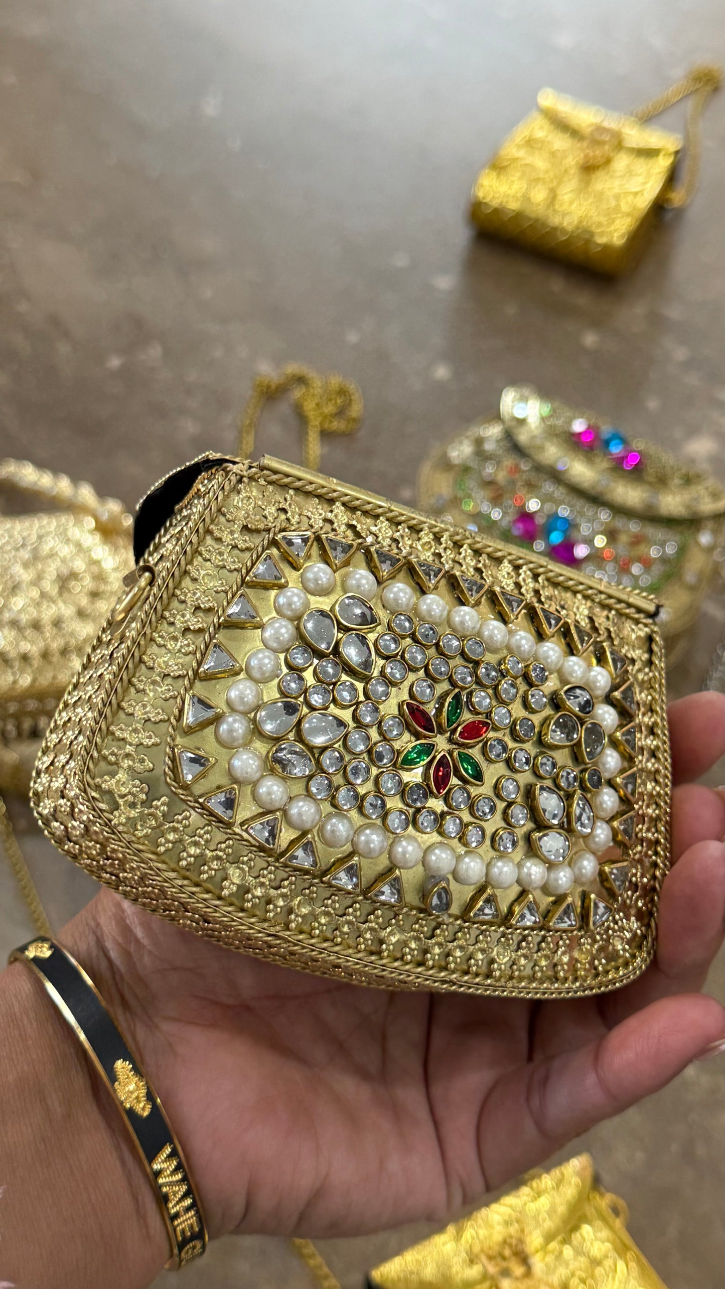 Designer Party Handbags evening clutch ( Mini Bag )
