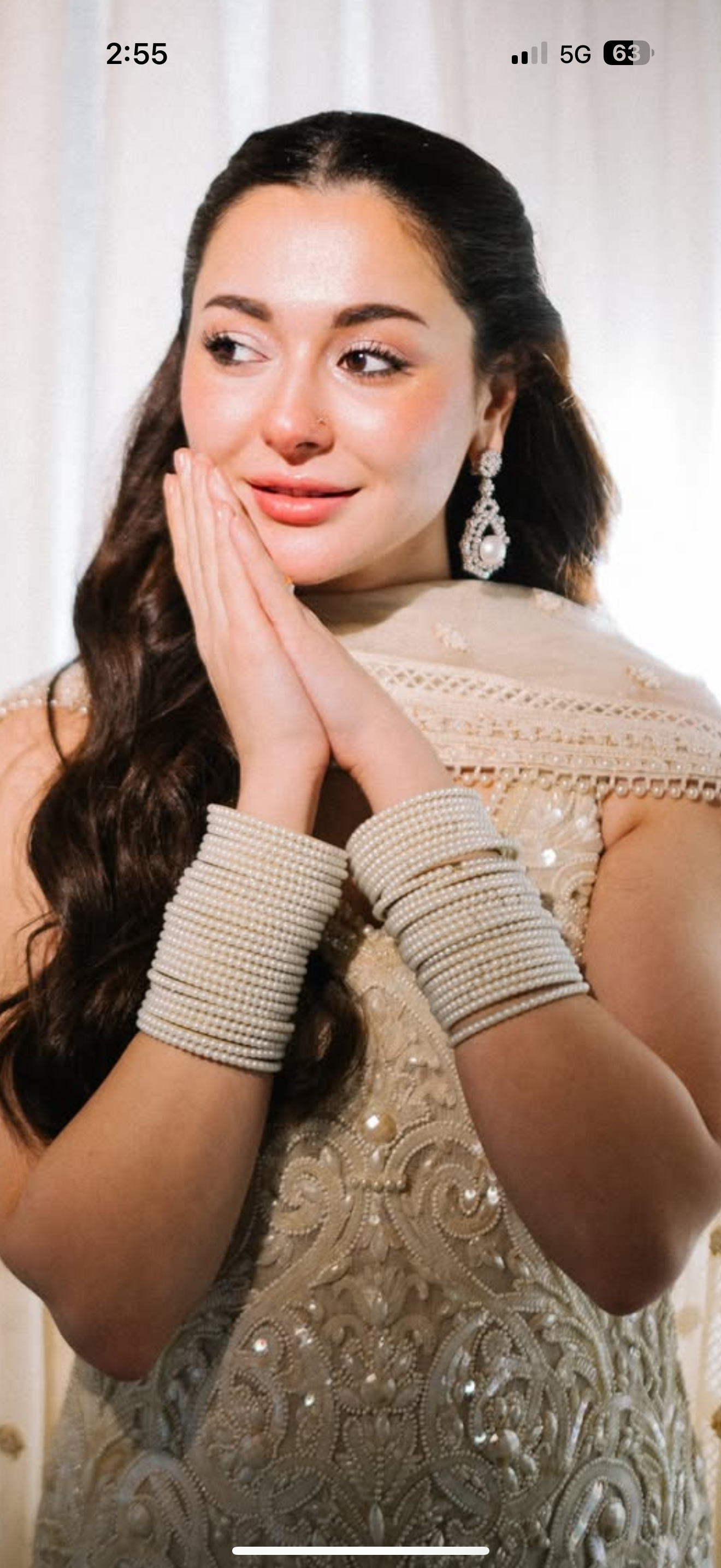 Pearl bangles