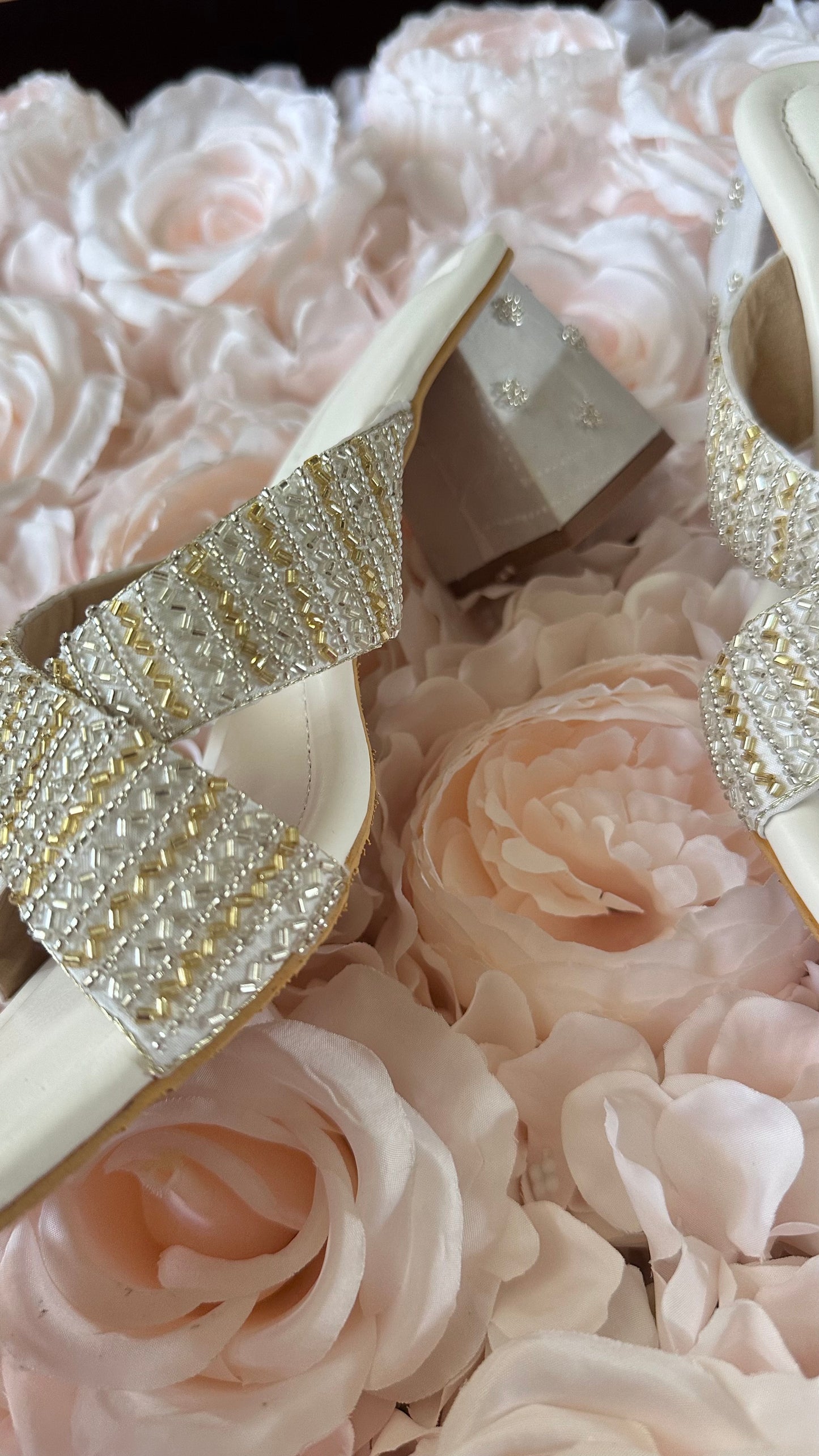 indian heel shoe / jutti Women