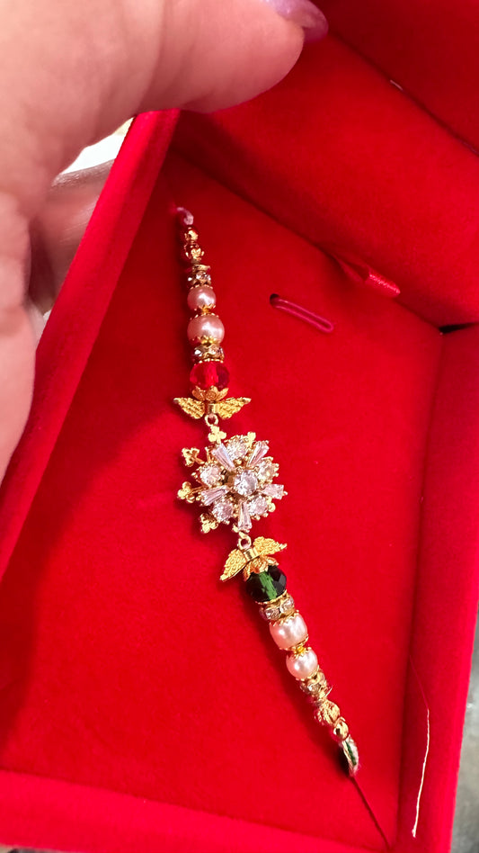 velvet box rakhi