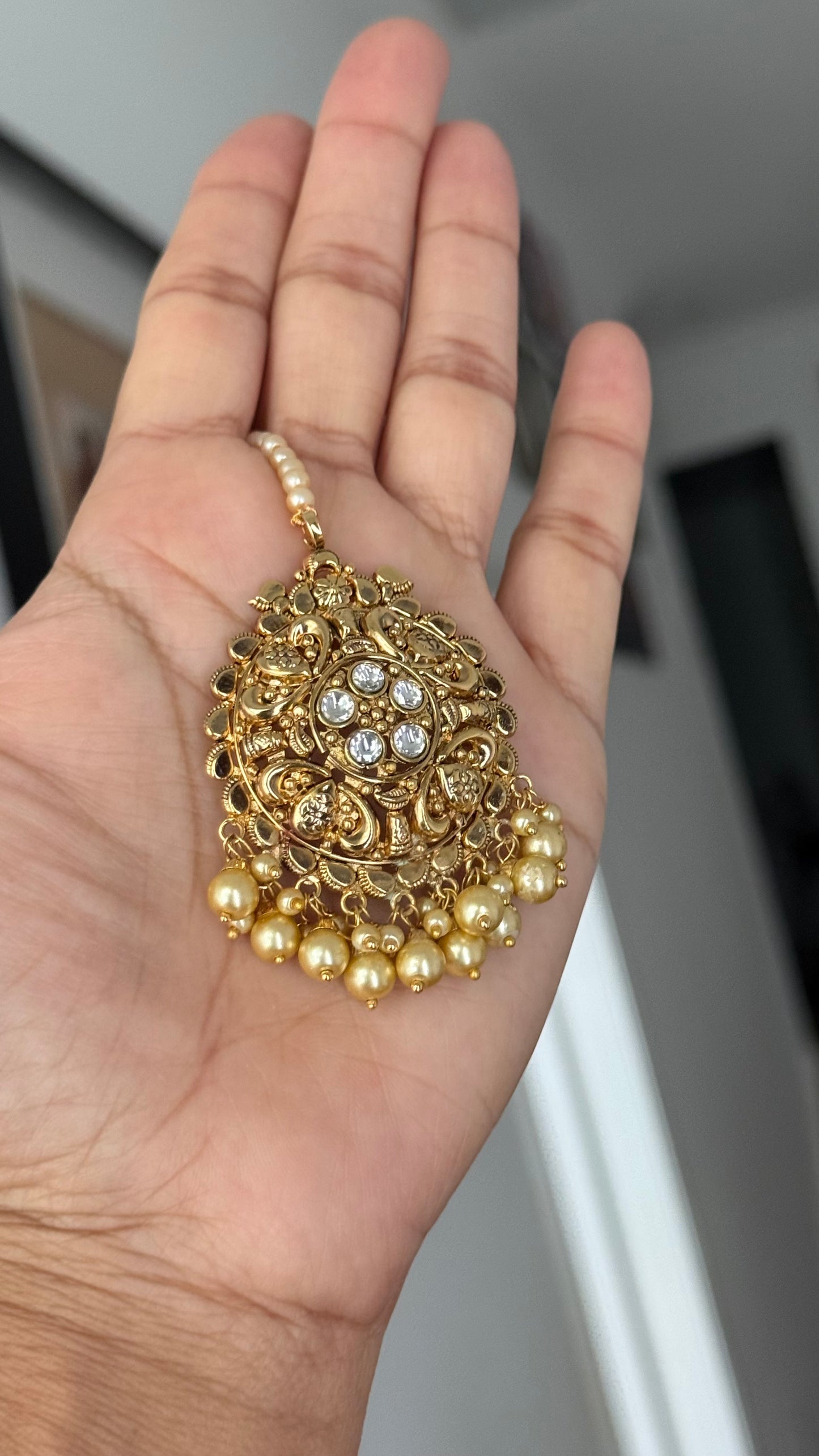 1g gold plated tikka