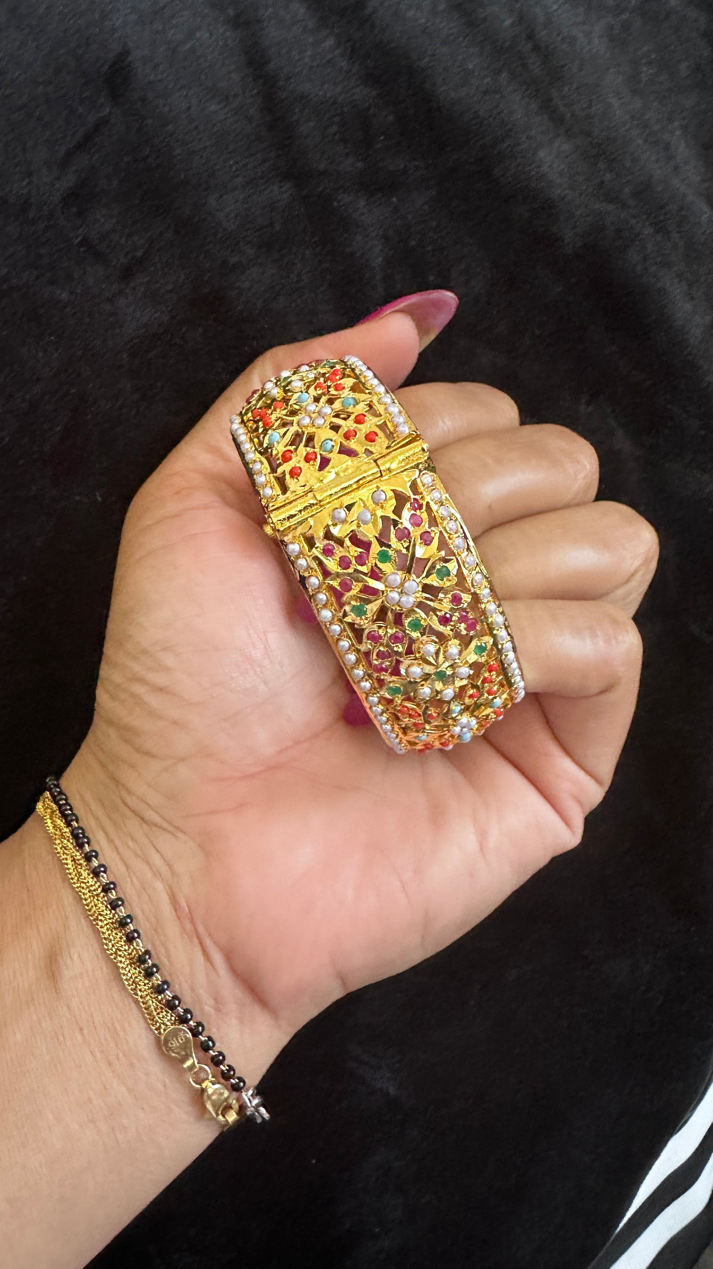 real Jadau Kangan openable