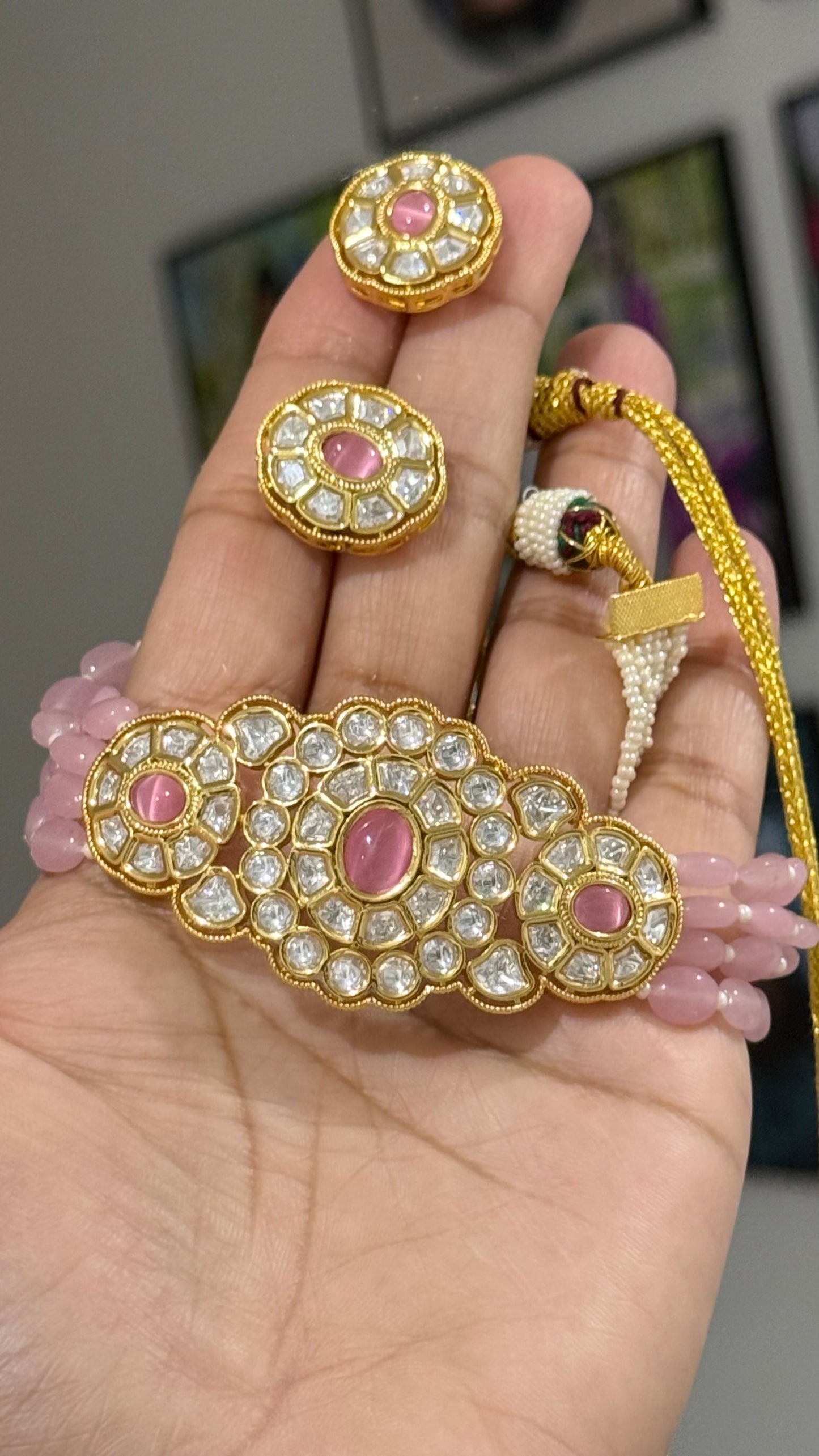 Uncut Kundan choker