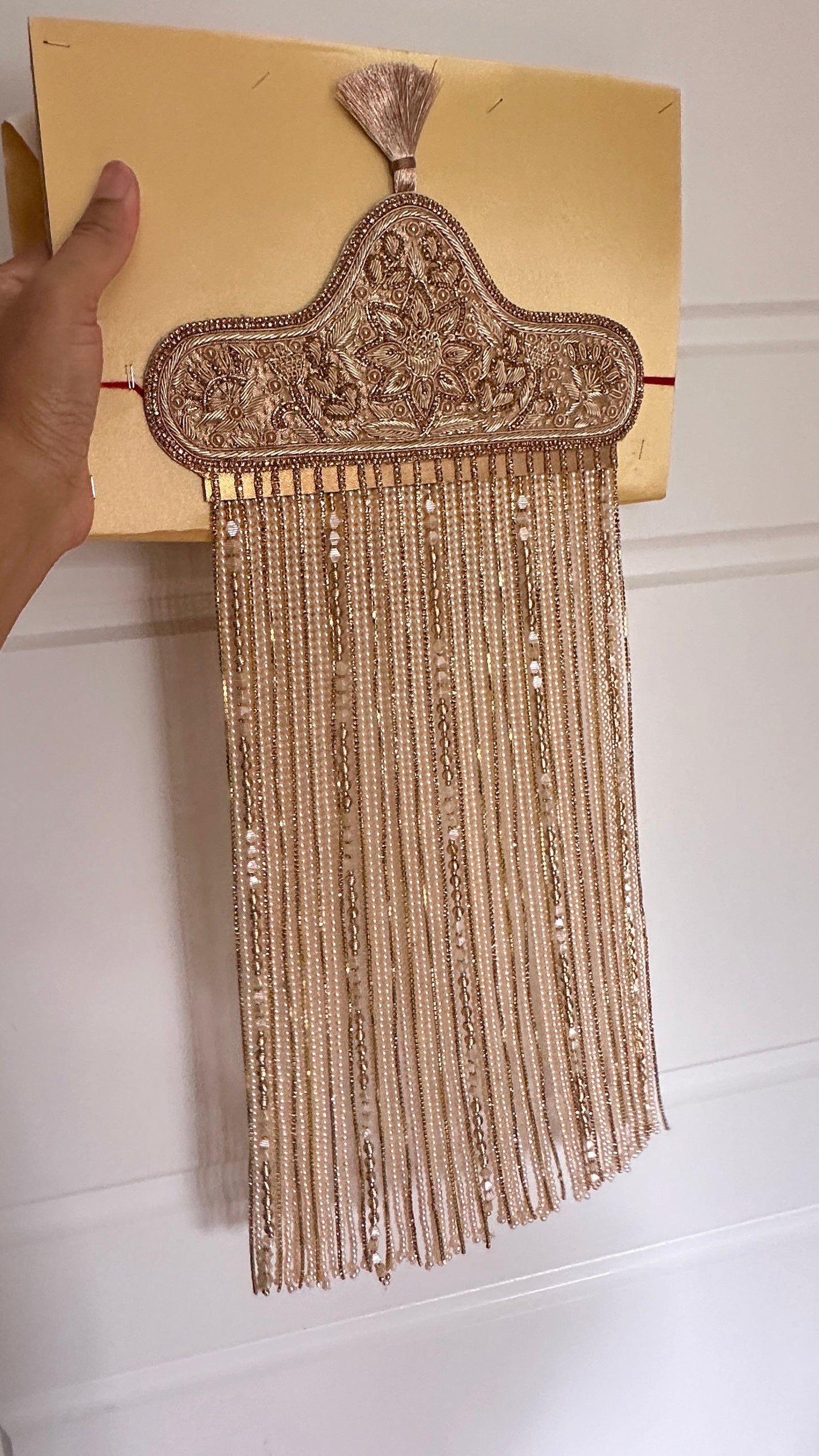 groom head accessory Sehra Indian forehead crown