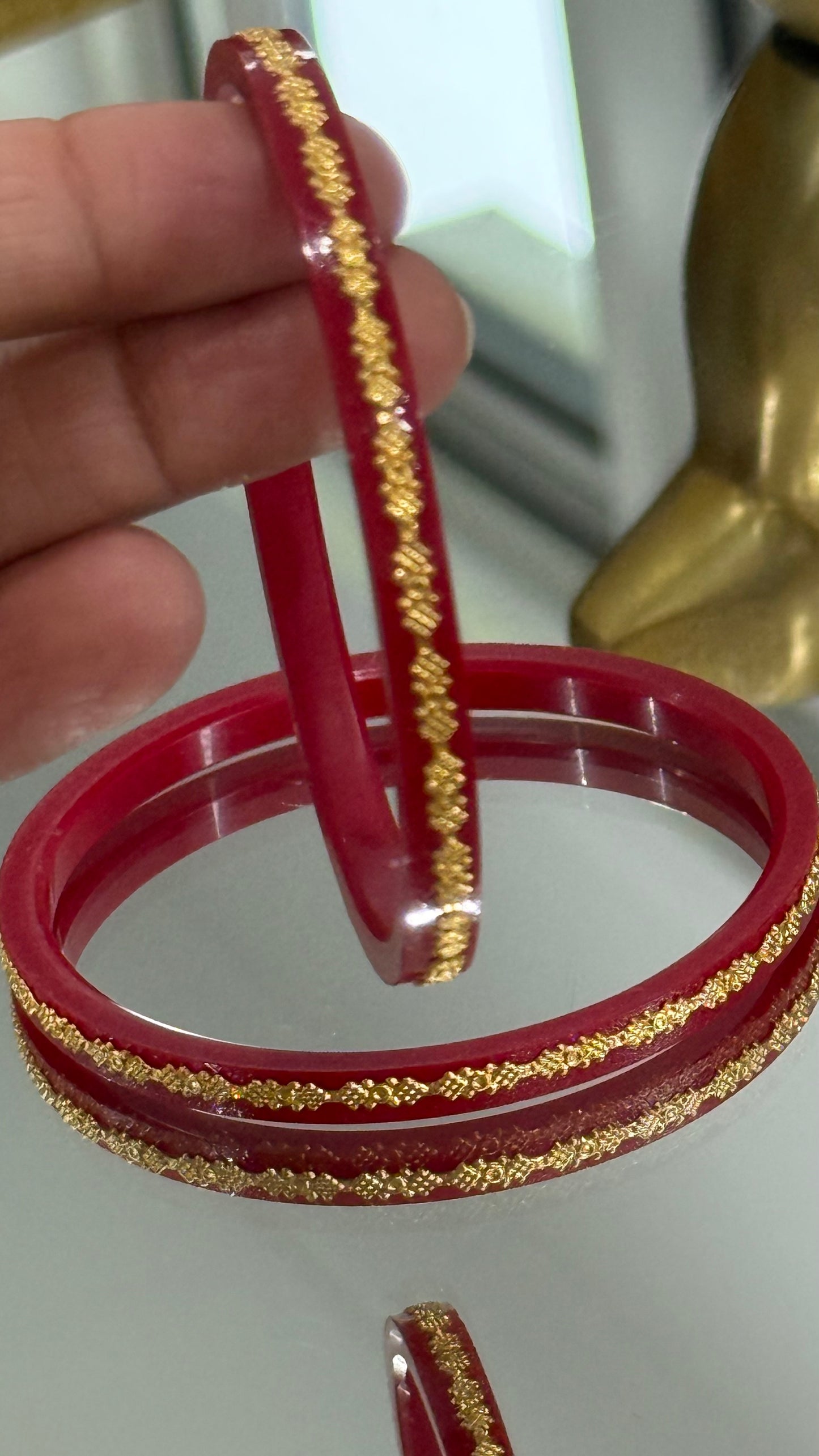 Premium Bridal Choora Bangles – Smooth, Round & Easy to Slide