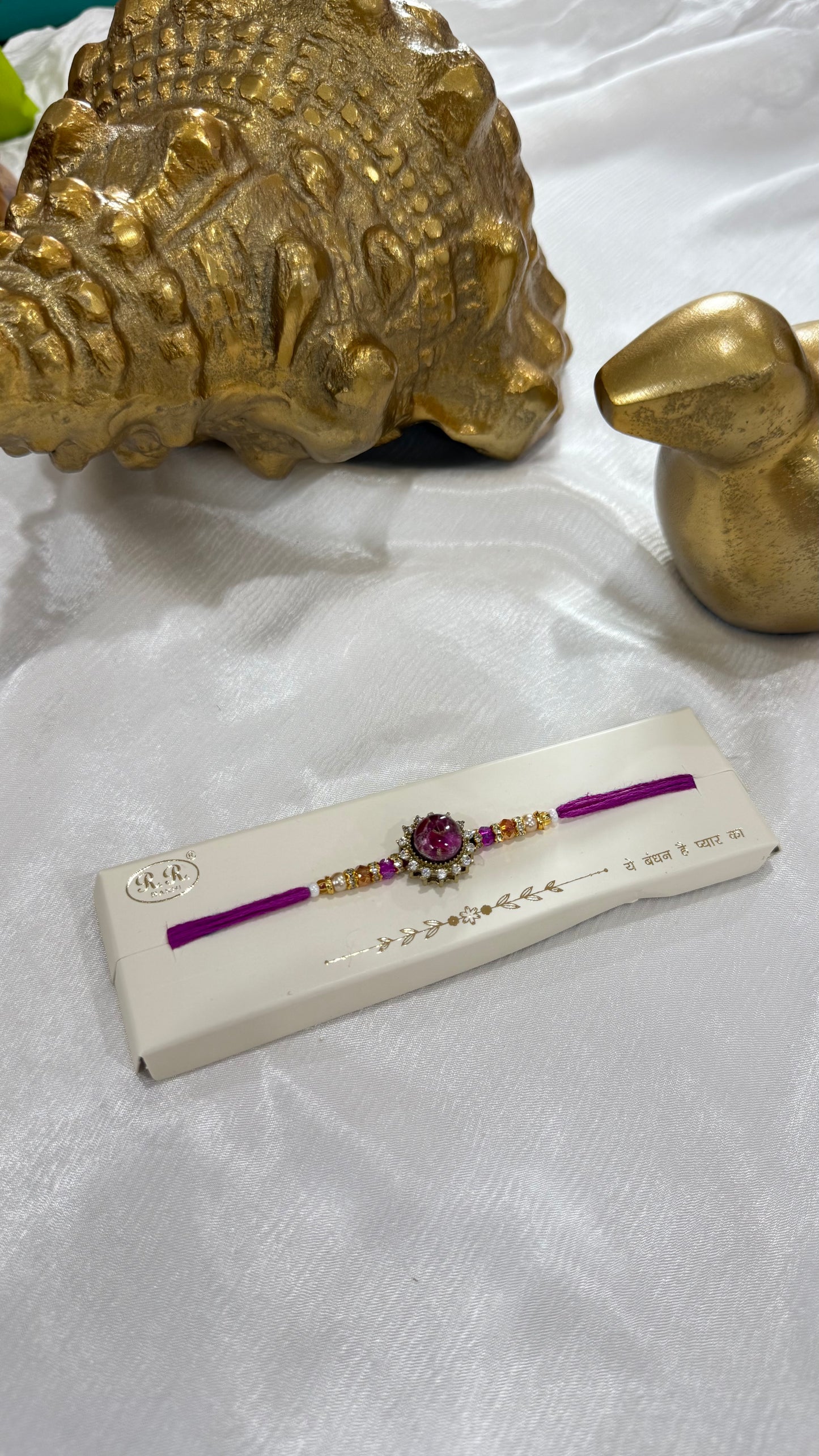 American diamond unique Rakhi