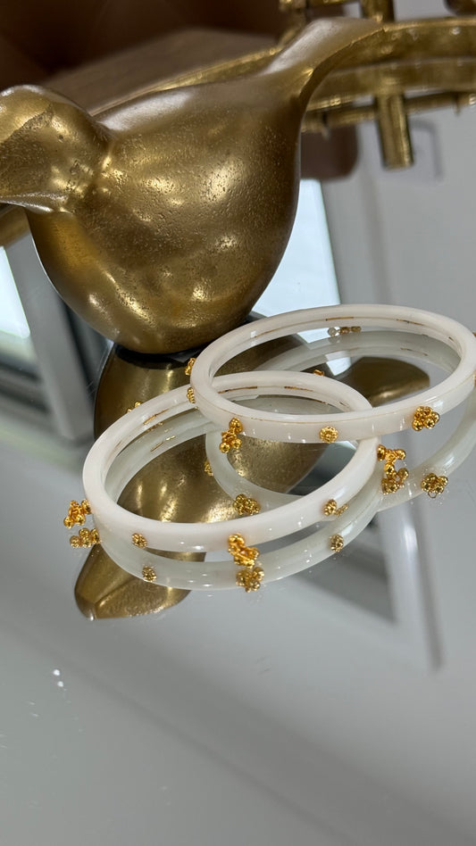 Premium Bridal Choora bangles with ghungroo