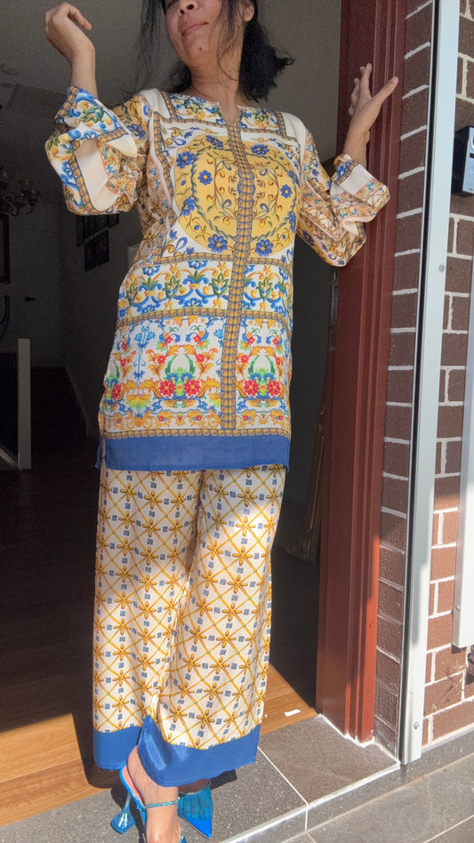 Coord set two pieces outfit for summer