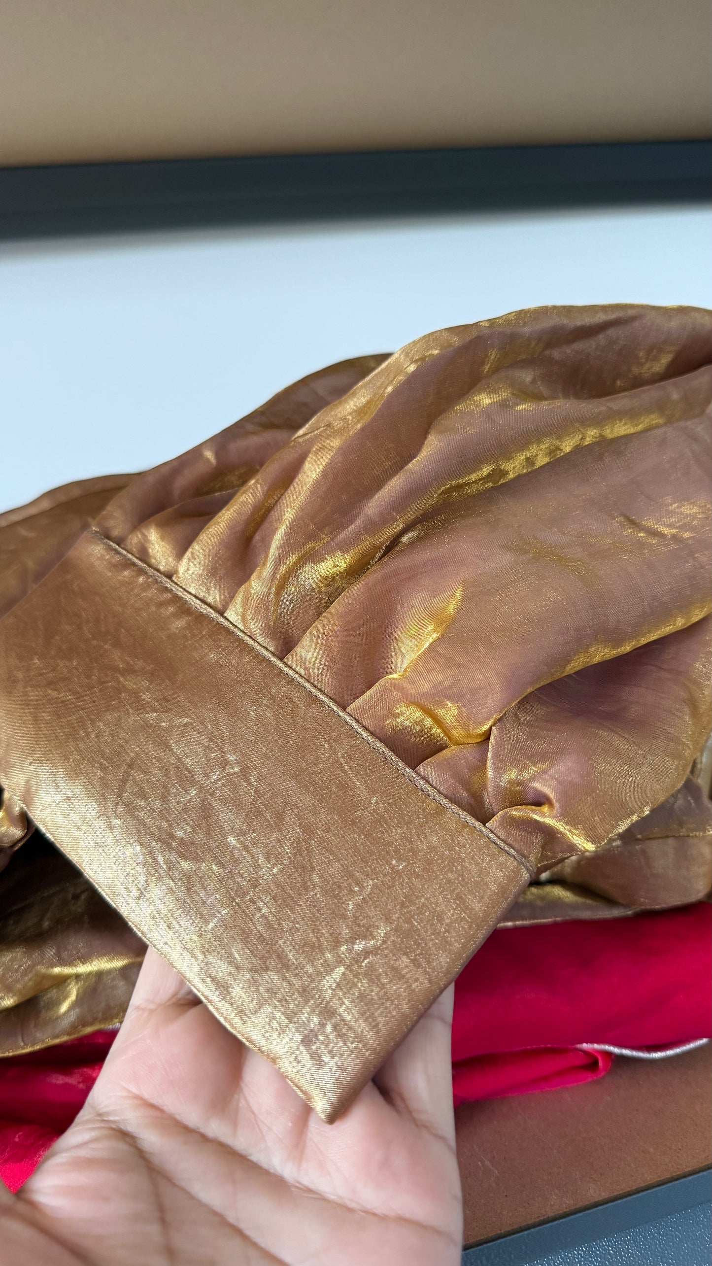 Salwar suit / Punjabi suit Bronzy golden