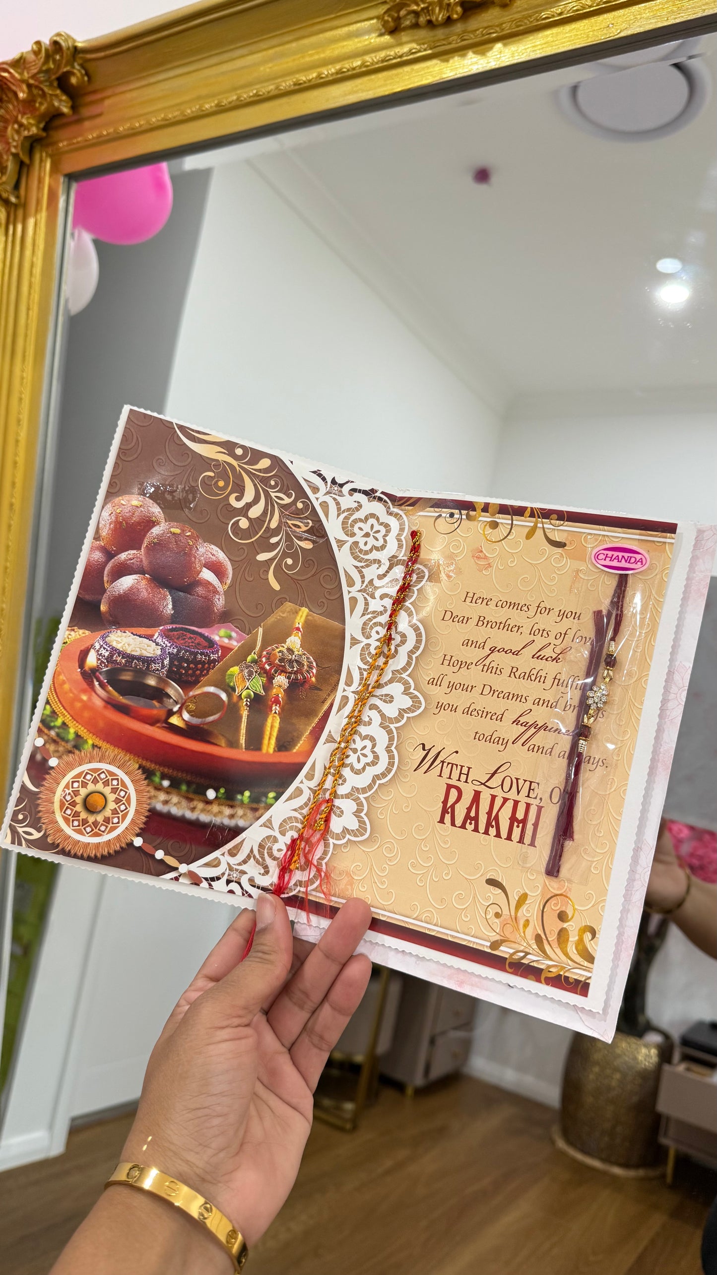 Rakhi with card