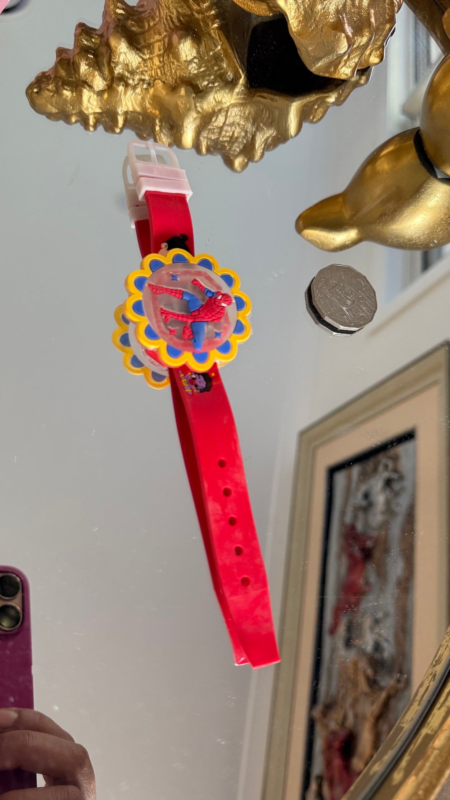 Kids Toy Rakhi Watch style with lights