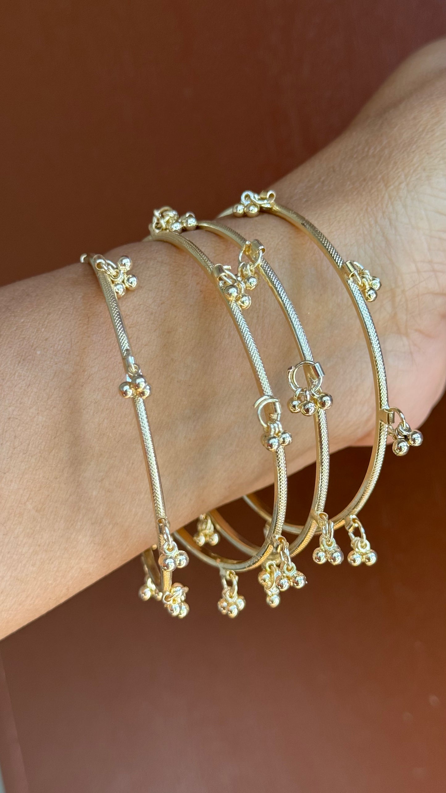 Ghungroo Bangles set of 4