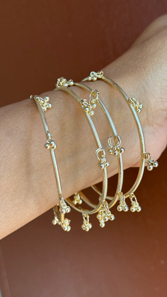 Ghungroo Bangles set of 4