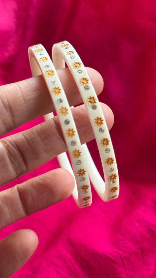 Premium Bridal Choora Bangles – Smooth, Round & Easy to Slide