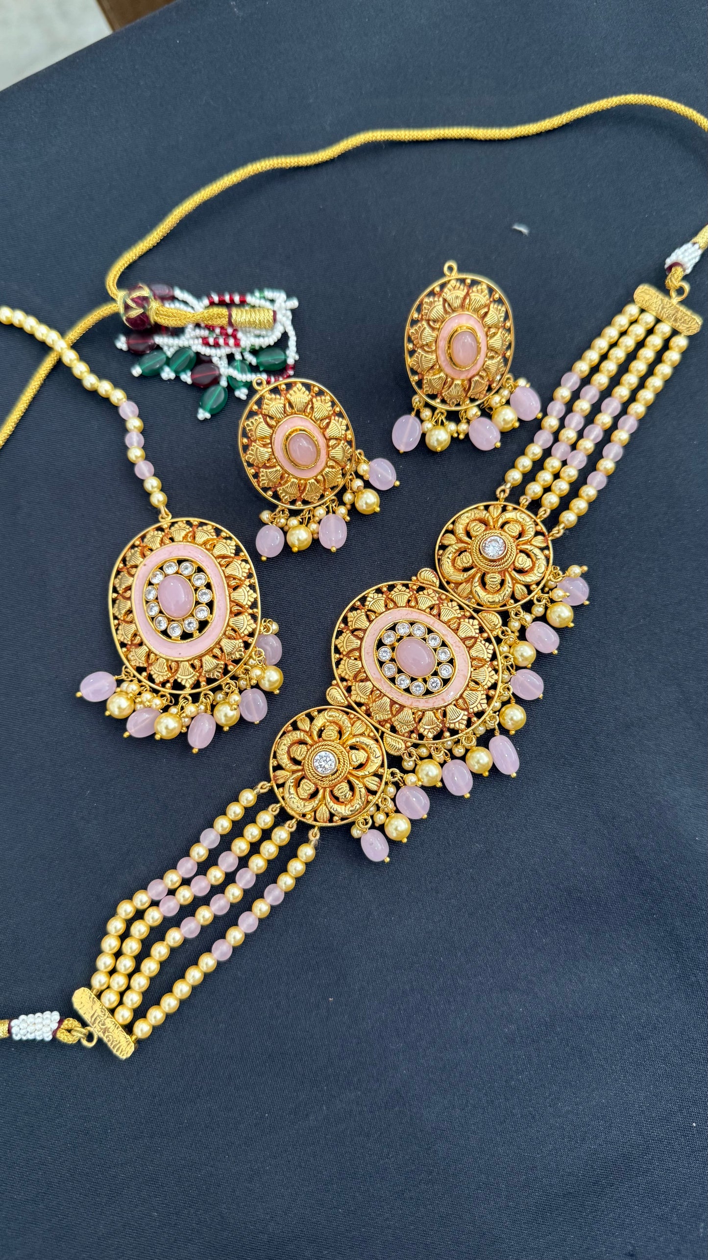 Gold-plated necklace for women