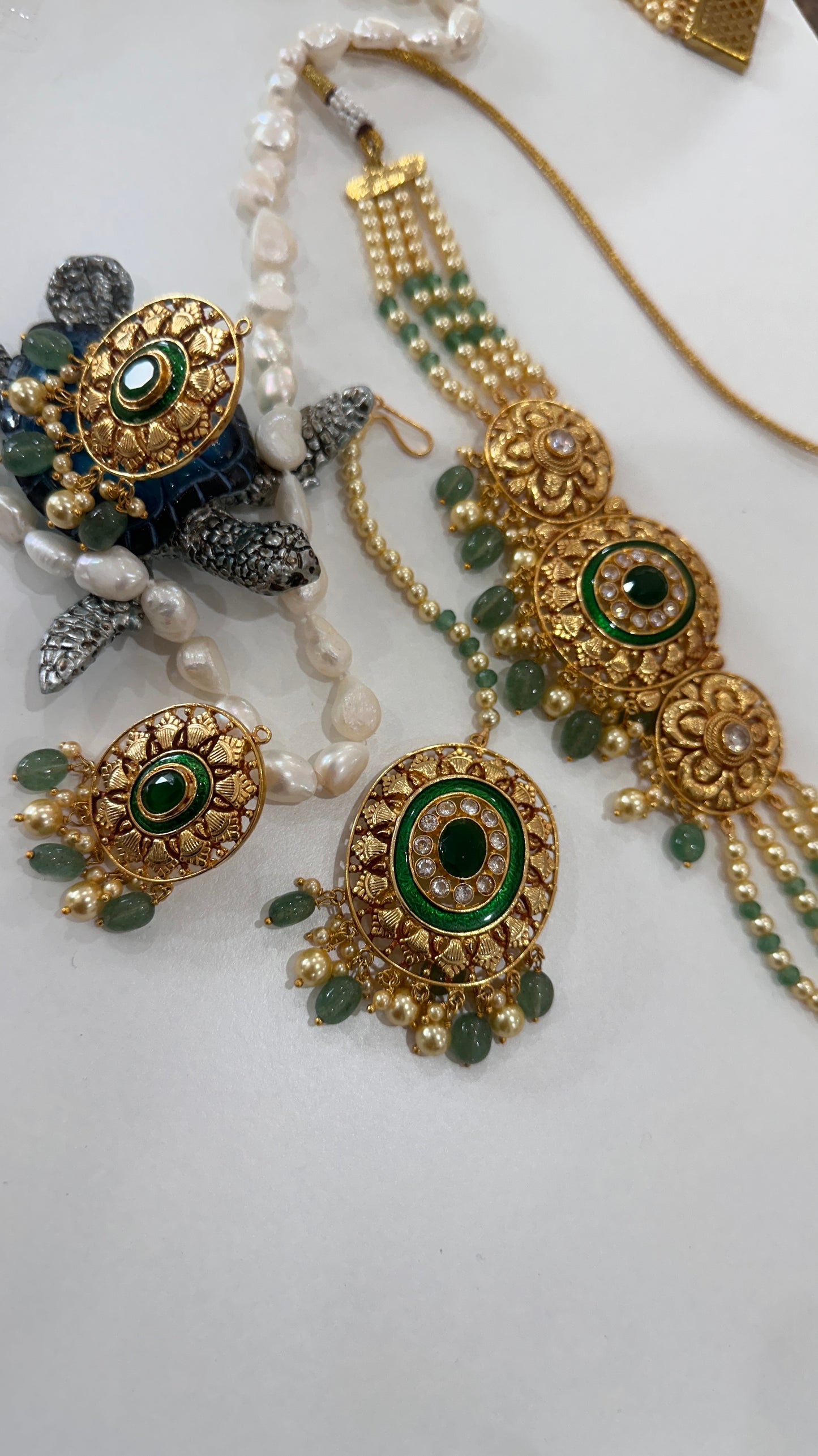 Gold-plated necklace for women
