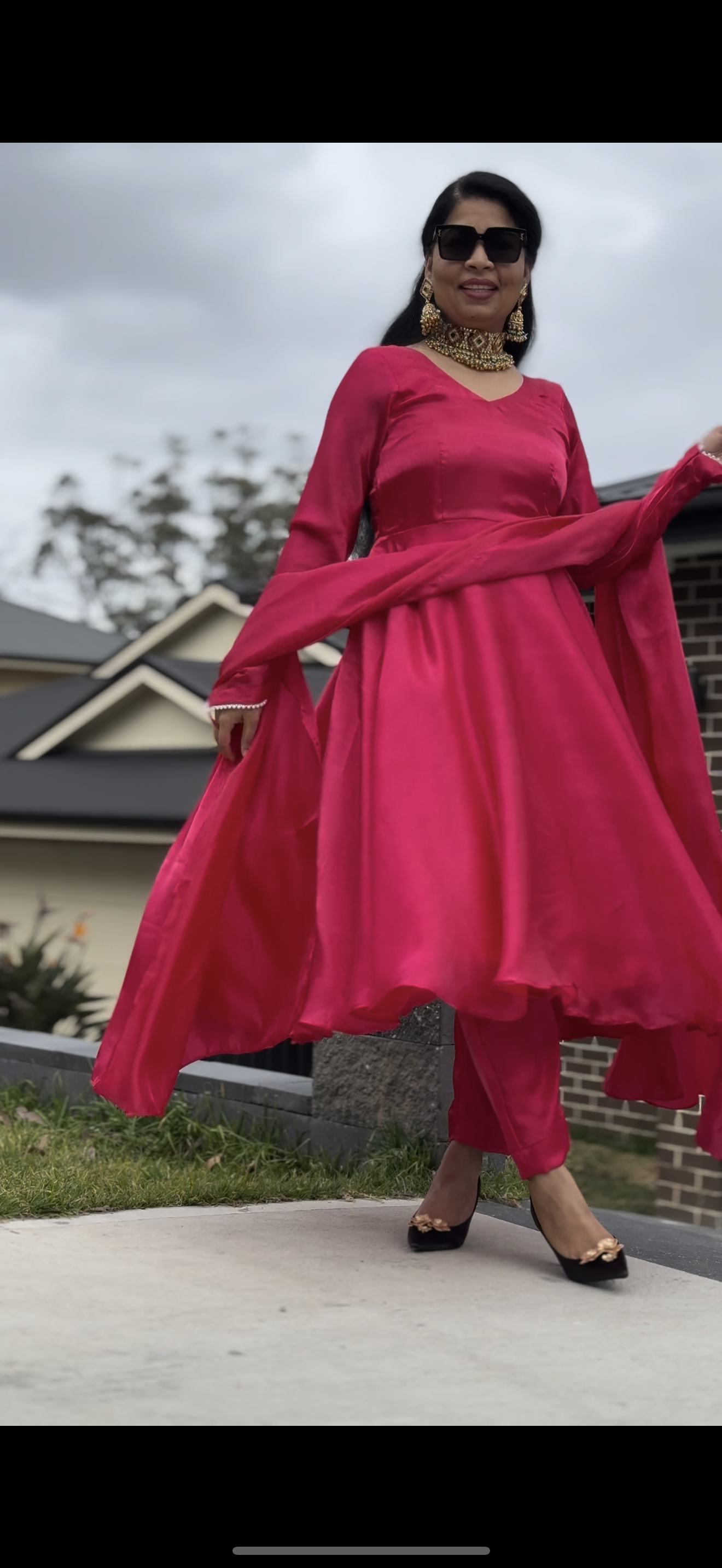 Elegant Anarkali Dress | Indian Anarkali Suit in Australia – Mehar Punjab Designs