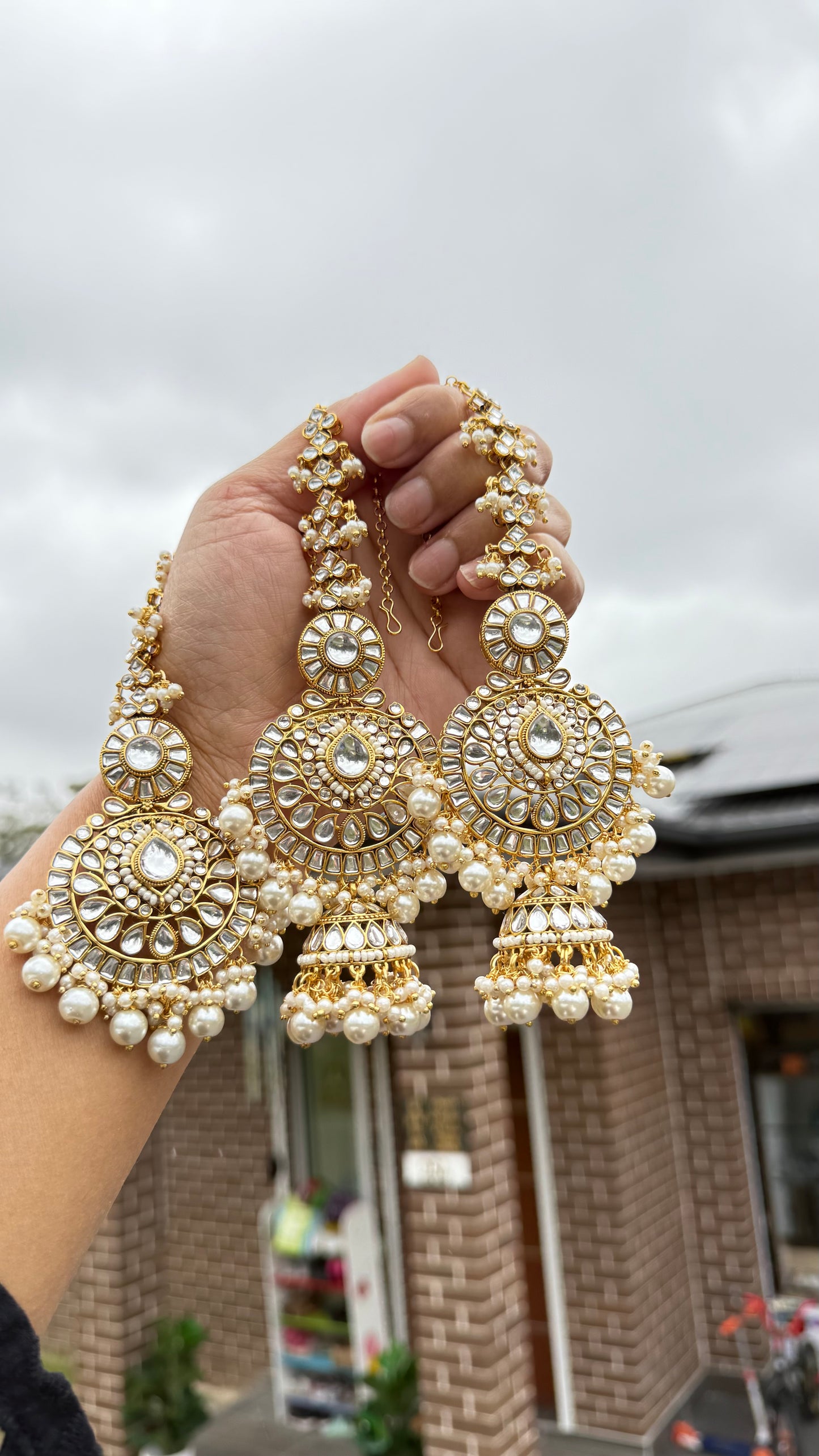 Indian Wedding Kundan Jewelry Set in Australia