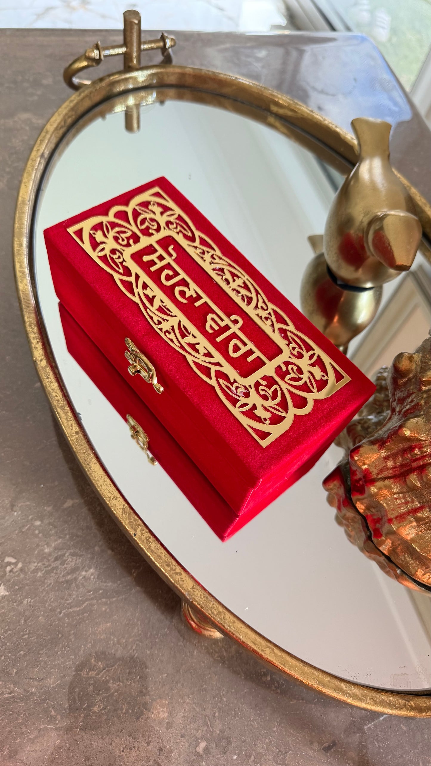 Luxury Rakhi hamper with designer Rakhi and chocolates