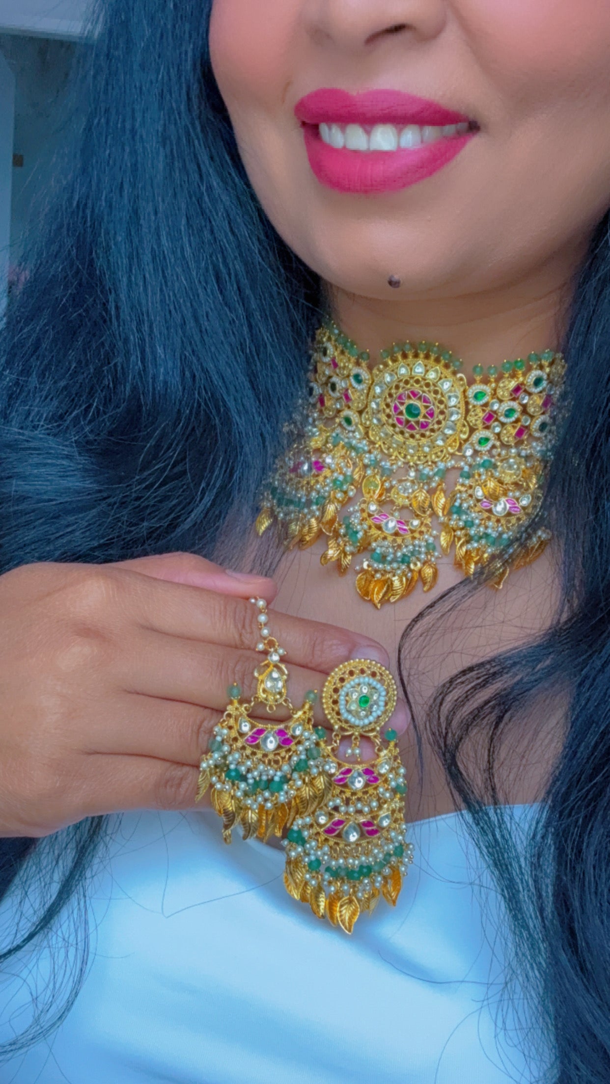 Pachi Kundan Bridal Choker & Necklace Sets – Fast Shipping Australia