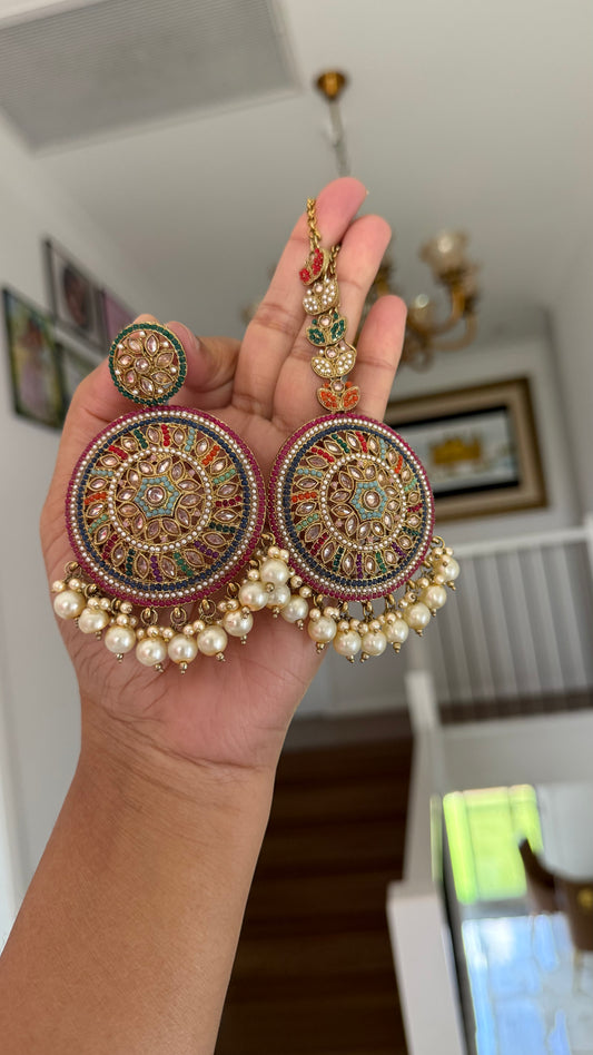 Budget-friendly Polki Kundan earrings Australia online