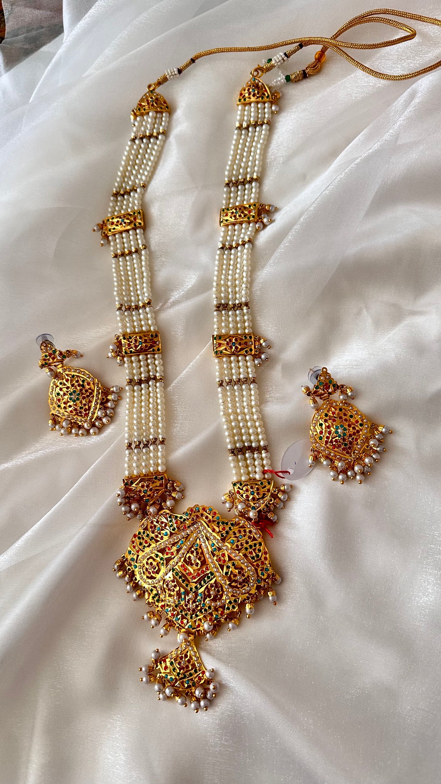 Real jadau gold plated raani haar