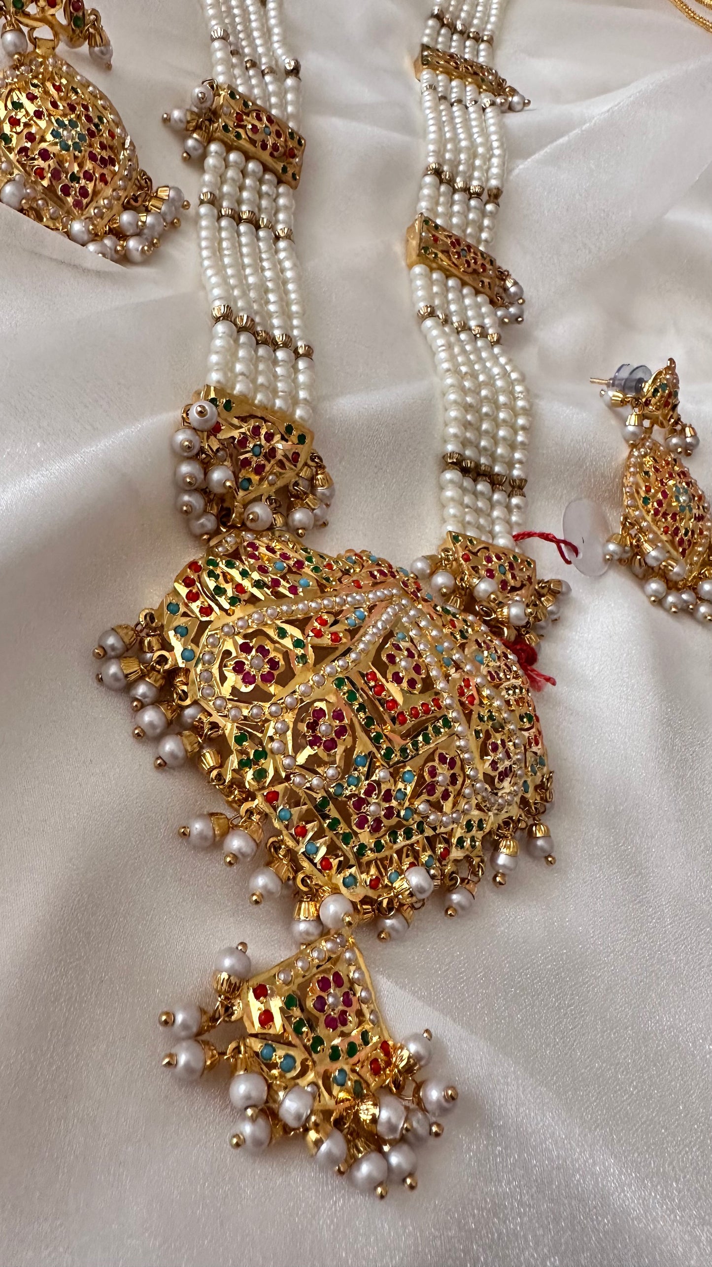 Real jadau gold plated raani haar