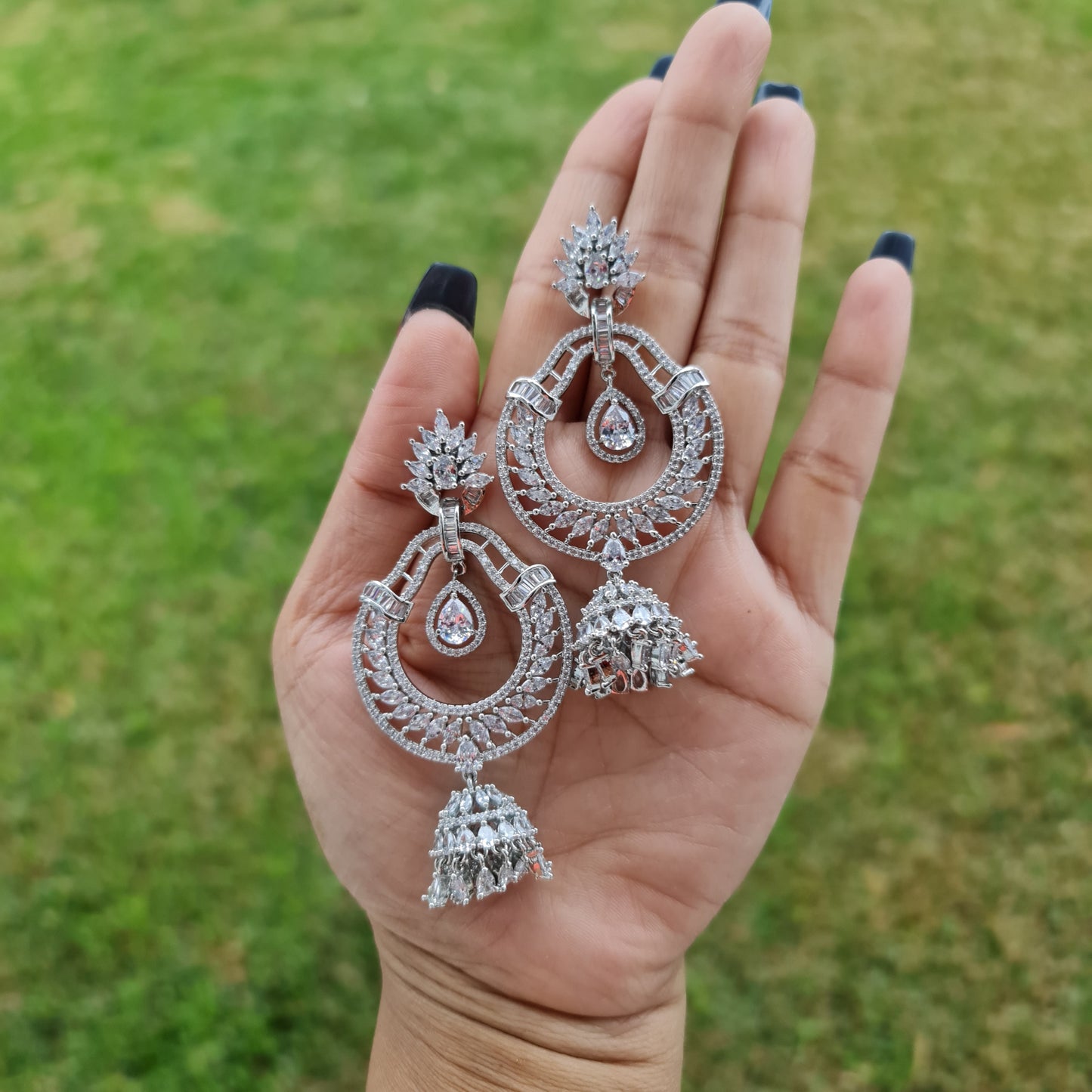 American diamond earring