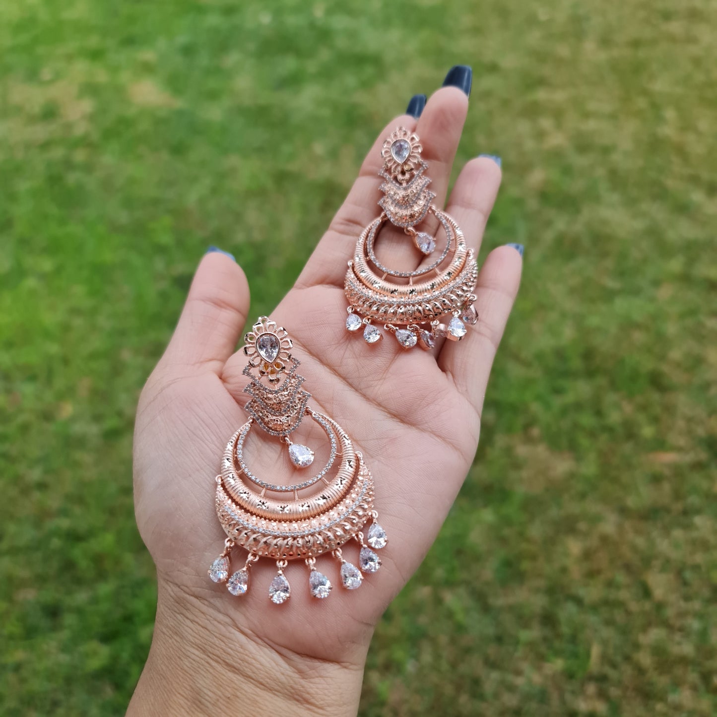 American diamond earring