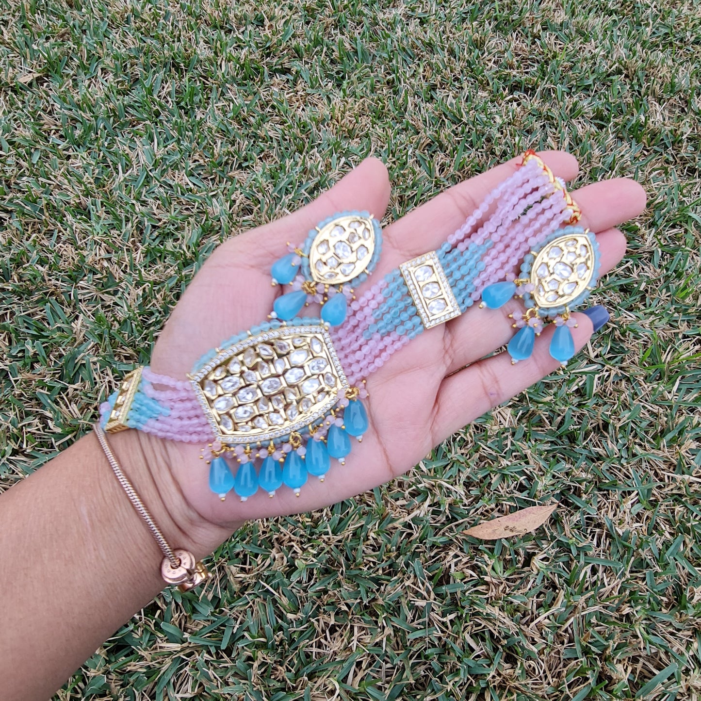 Uncut kundan choker set