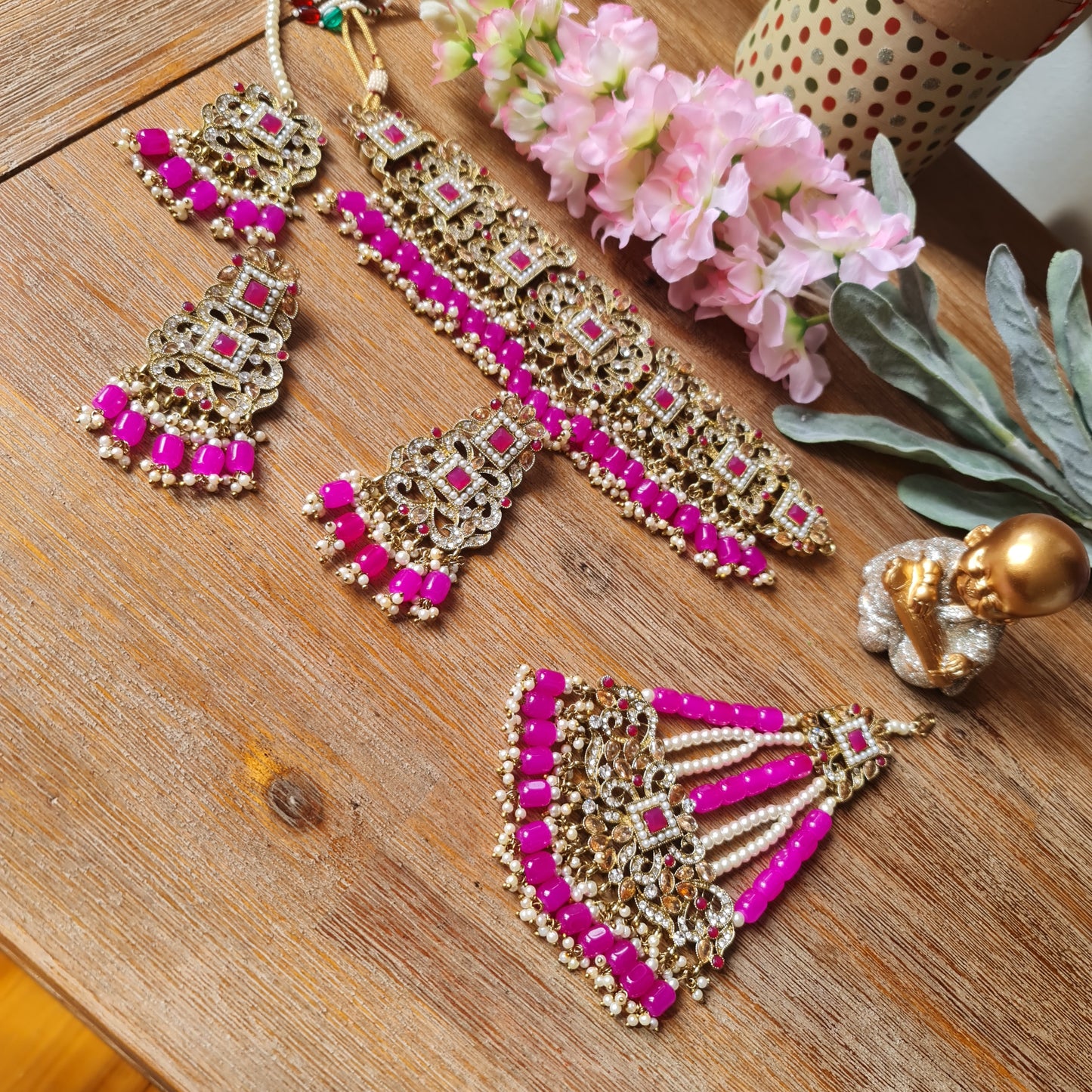 Zara pakistani passa choker set