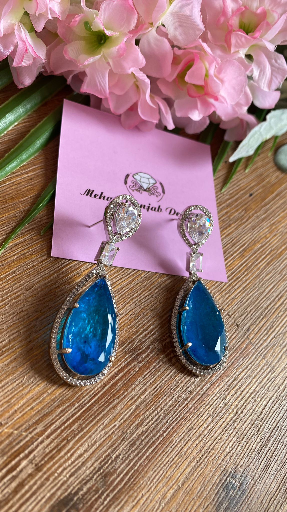 American diamond earring