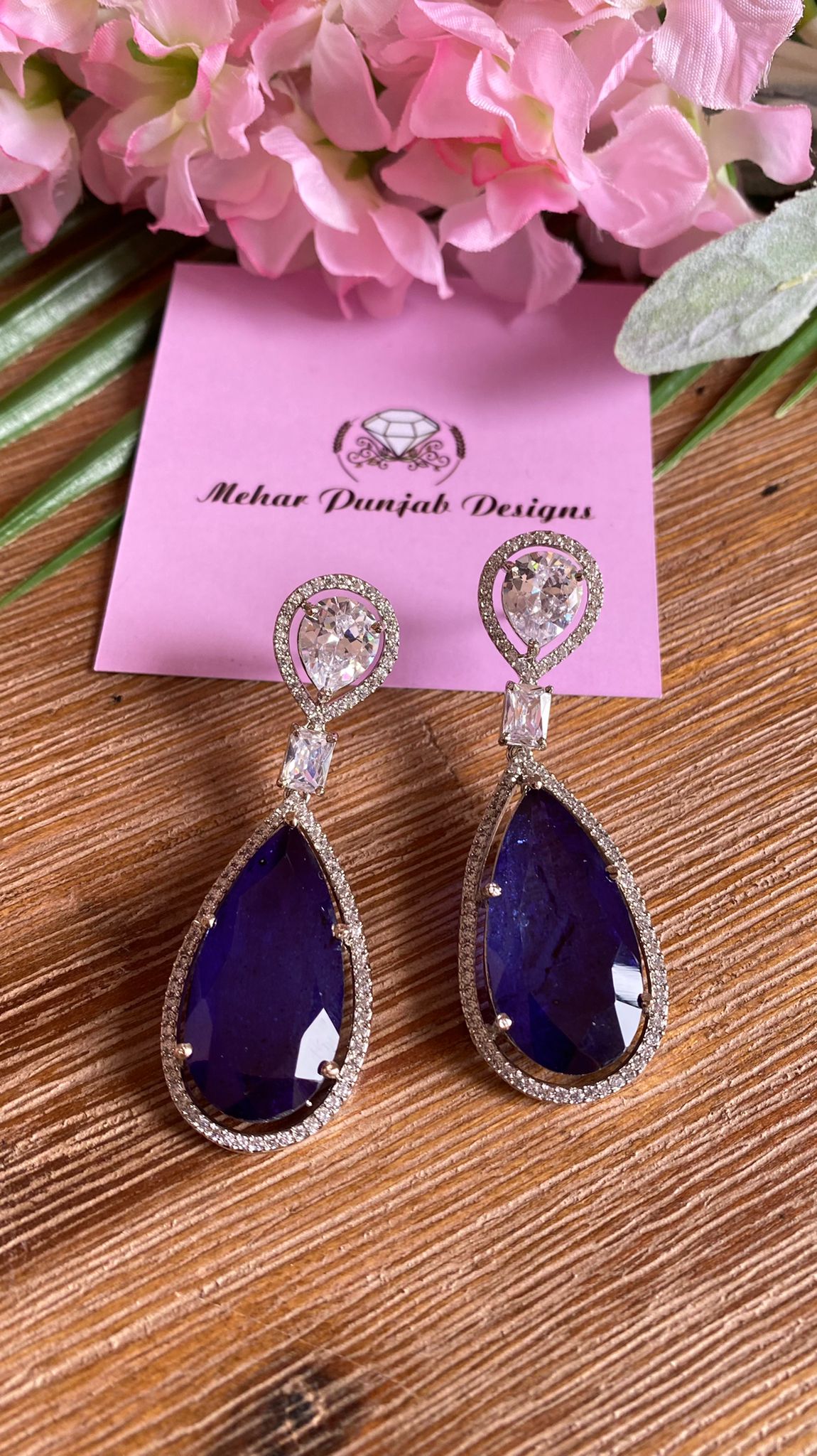 American diamond earring