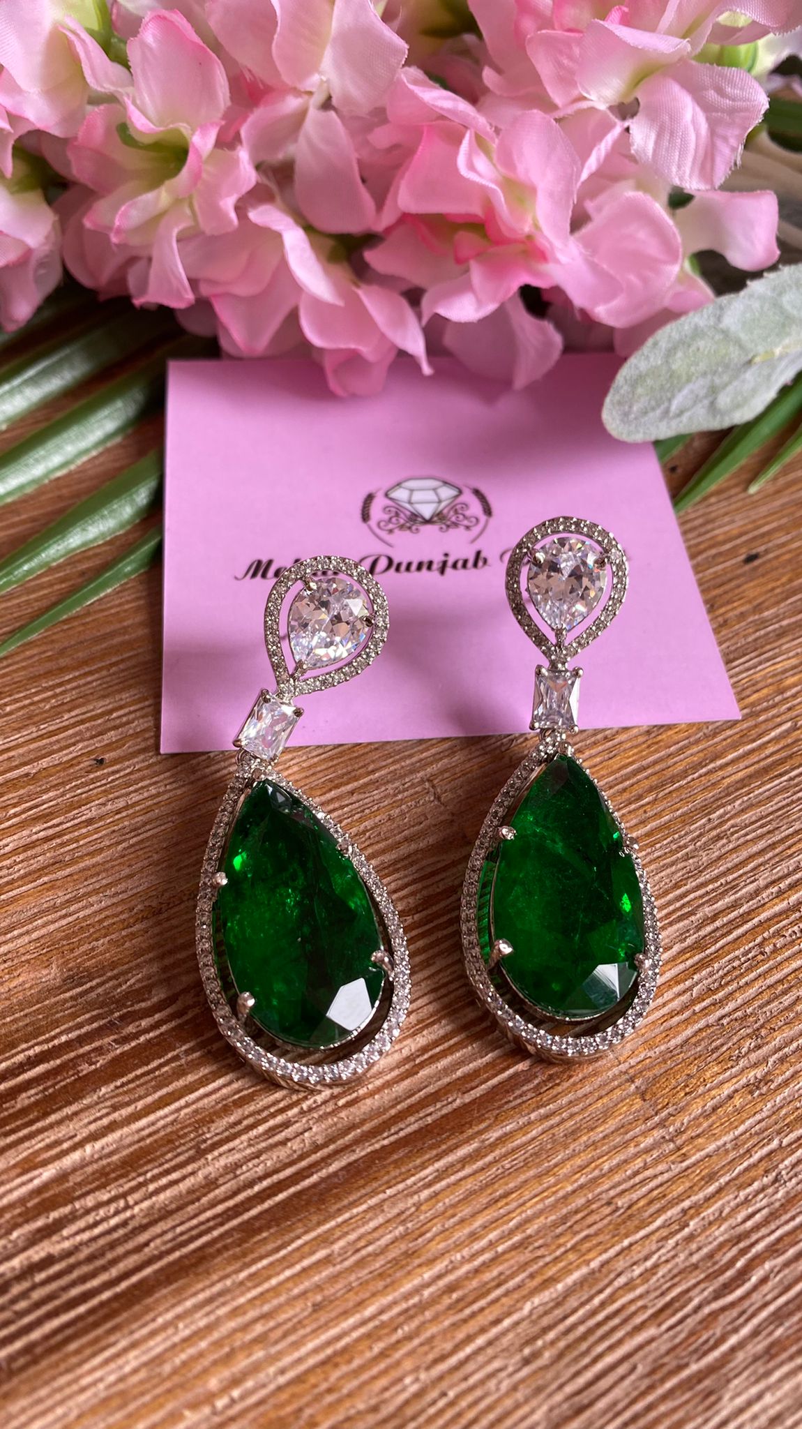 American diamond earring