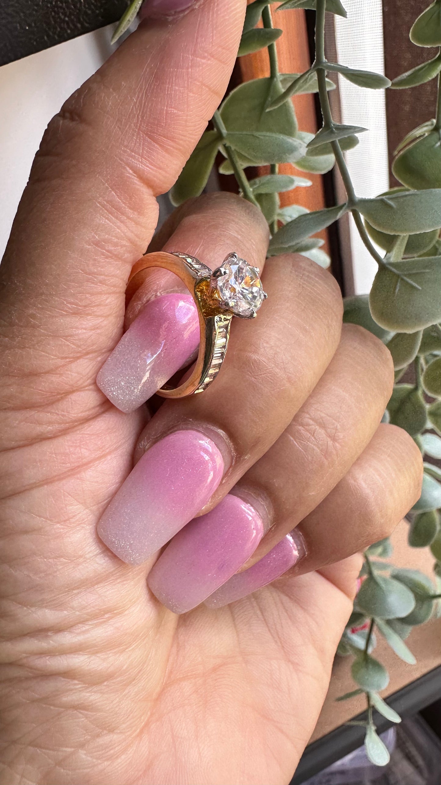 American diamond ring