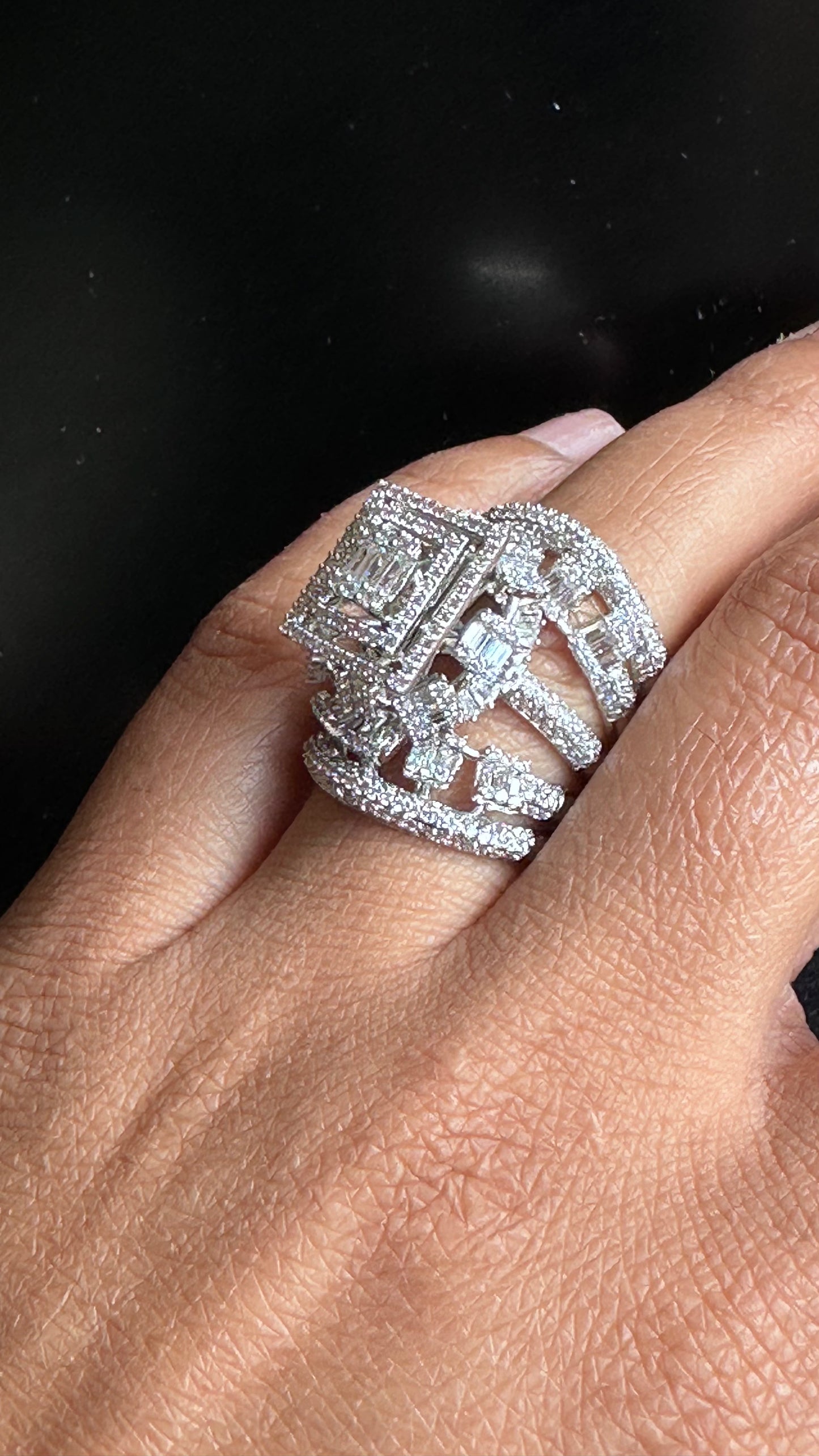 American diamond ring