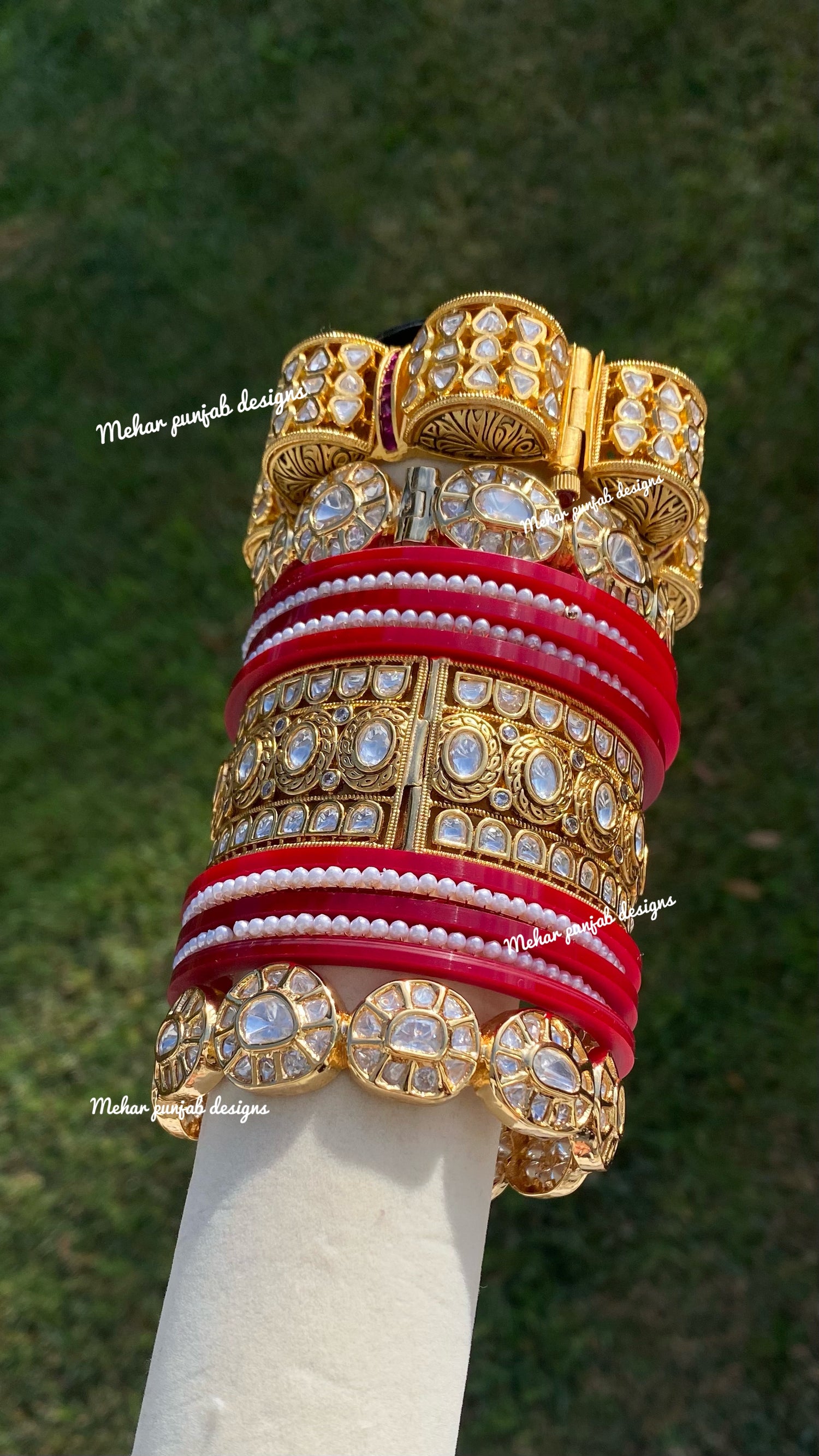 Statement kangan and Bangles