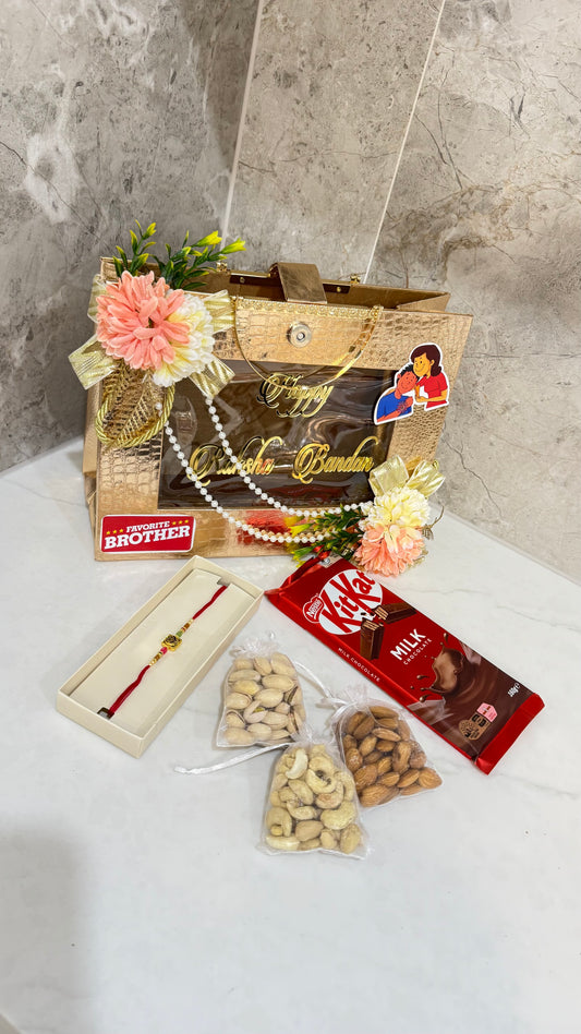 Premium Rakhi Gift Hamper Bhai brother